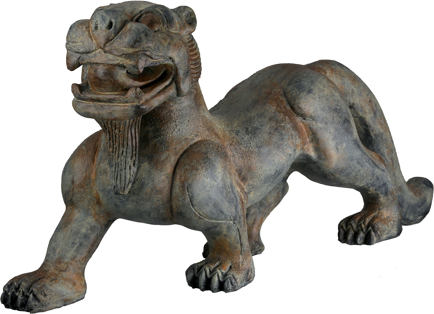 Image of GILDE Skulptur "Figur Löwe Asia"