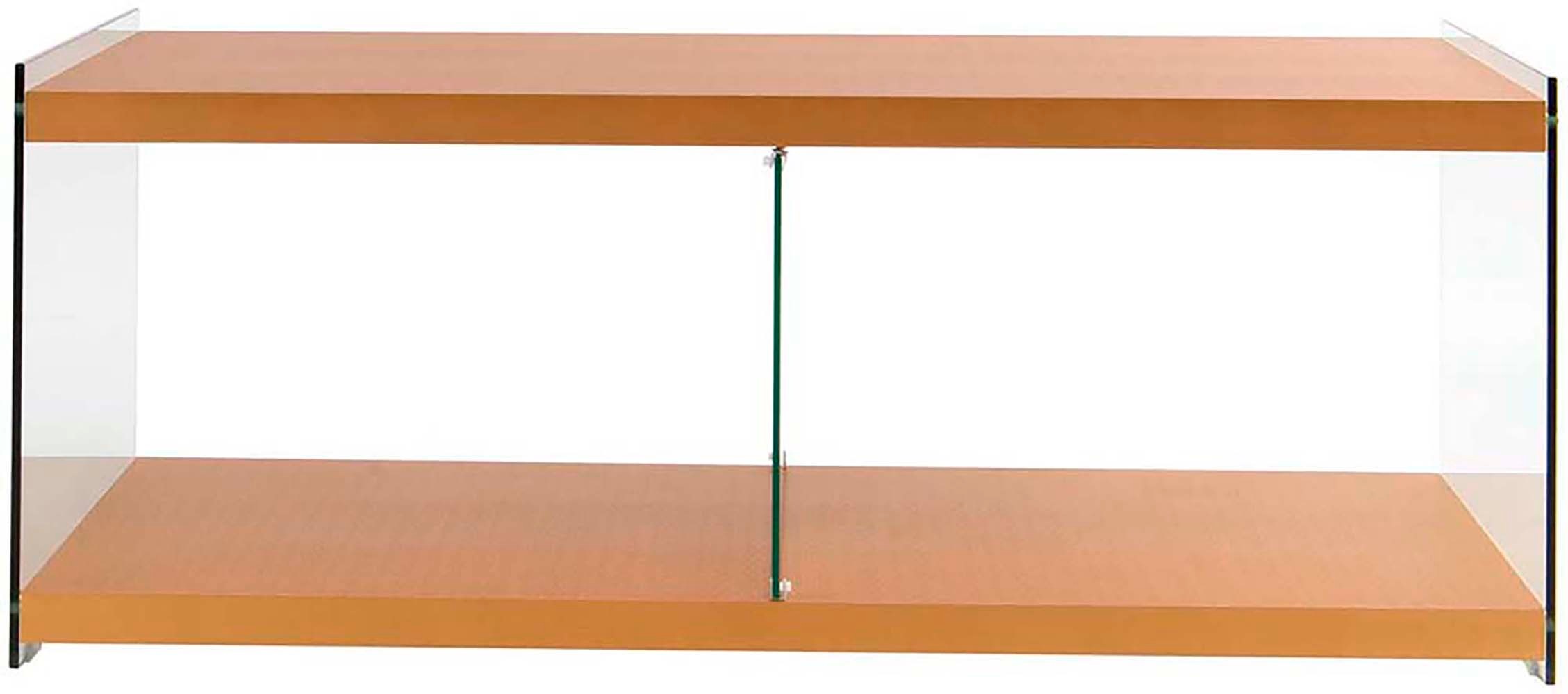 Kayoom TV-Schrank »TV-Tisch Elementary, eckige Form, viel Ablagefläche«, (1 St.), TV-Tisch, gehärtetes Glas, pflegeleicht