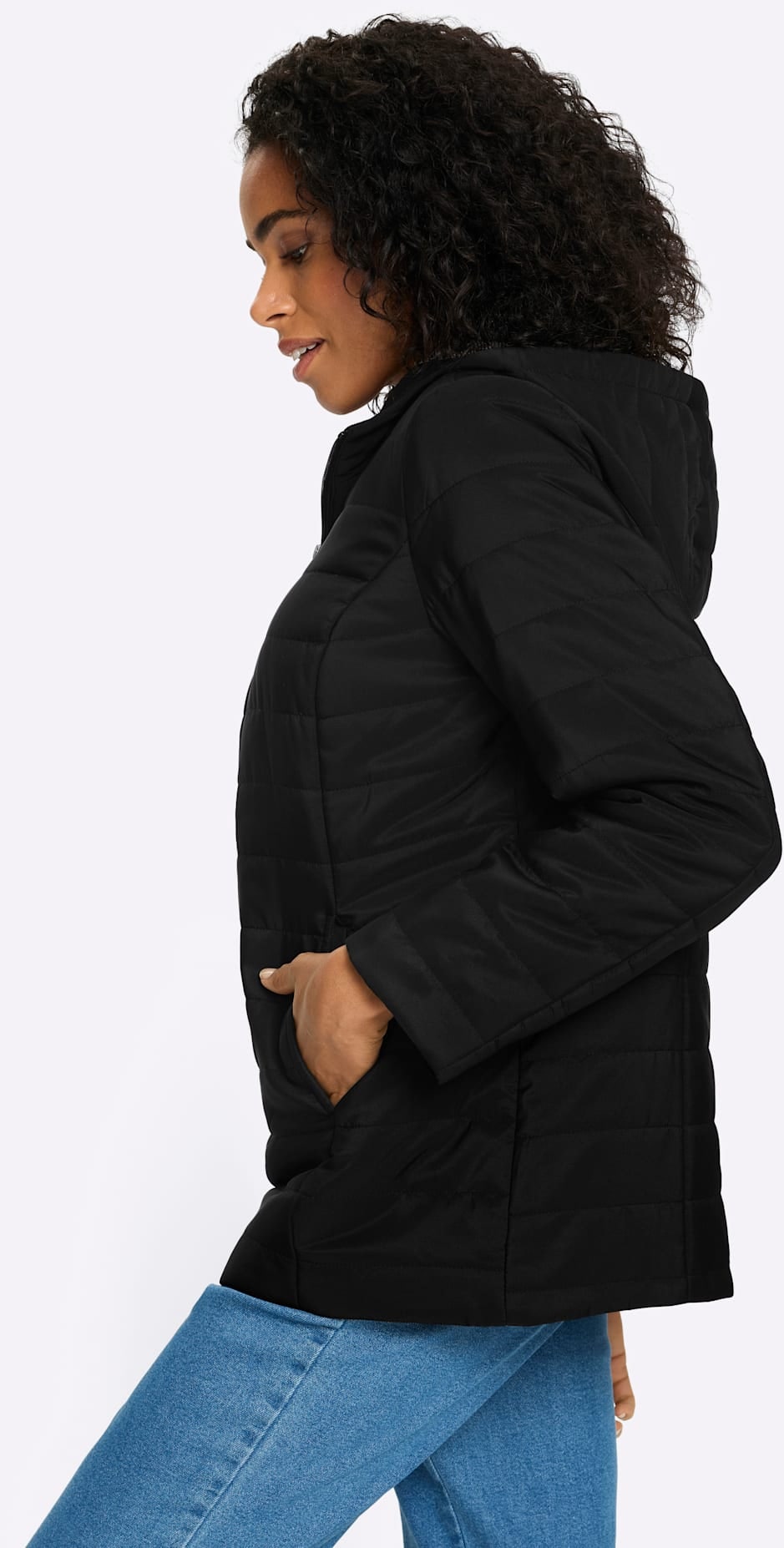 Classic Basics Veste matelassée mit Kapuze