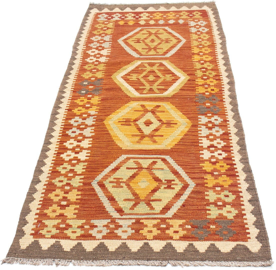 Image of morgenland Läufer »Kelim Medaillon Ruggine 191 x 72 cm«, rechteckig, 0,4 mm Höhe, OrientOptik bei Ackermann Versand Schweiz