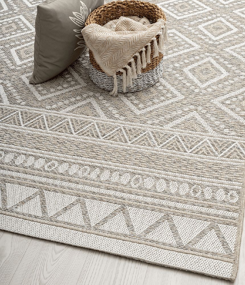 the carpet Tapis »Calgary« Rond 1 mm Höhe Tapis moderne robuste pour intérieur et extérieur