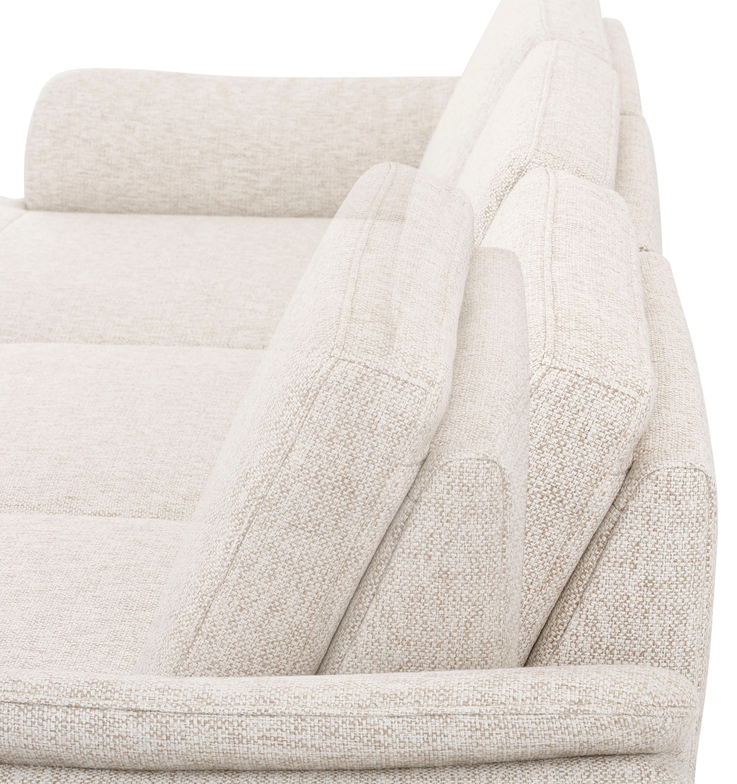 Home affaire Ecksofa »Palace L-Form«, incl. Sitztiefenverstellung, wahlweise mit Bettfunktion und Stauraum