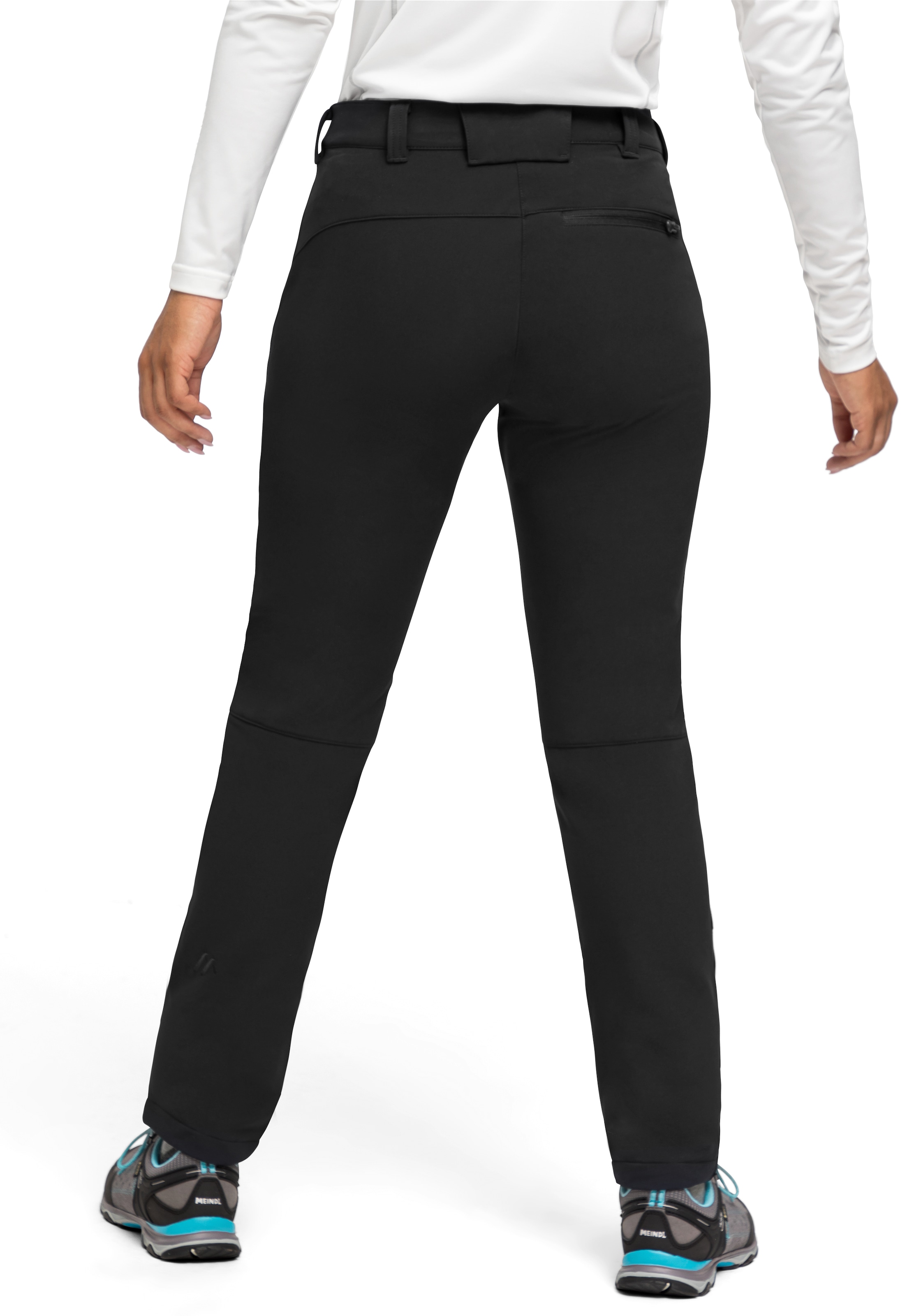 Maier Sports Funktionshose »Helga slim«, warme Damen Outdoorhose, robuste Wanderhose, Slim Fit