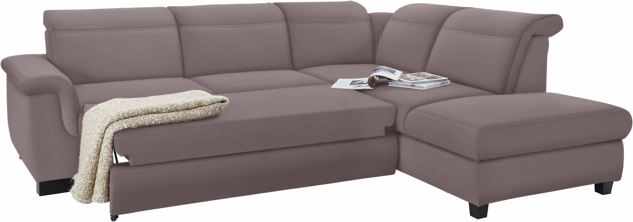 Image of DOMO collection Ecksofa »Sully Top«, wahlweise mit Bettfunktion und Rückenverstellung bei Ackermann Versand Schweiz
