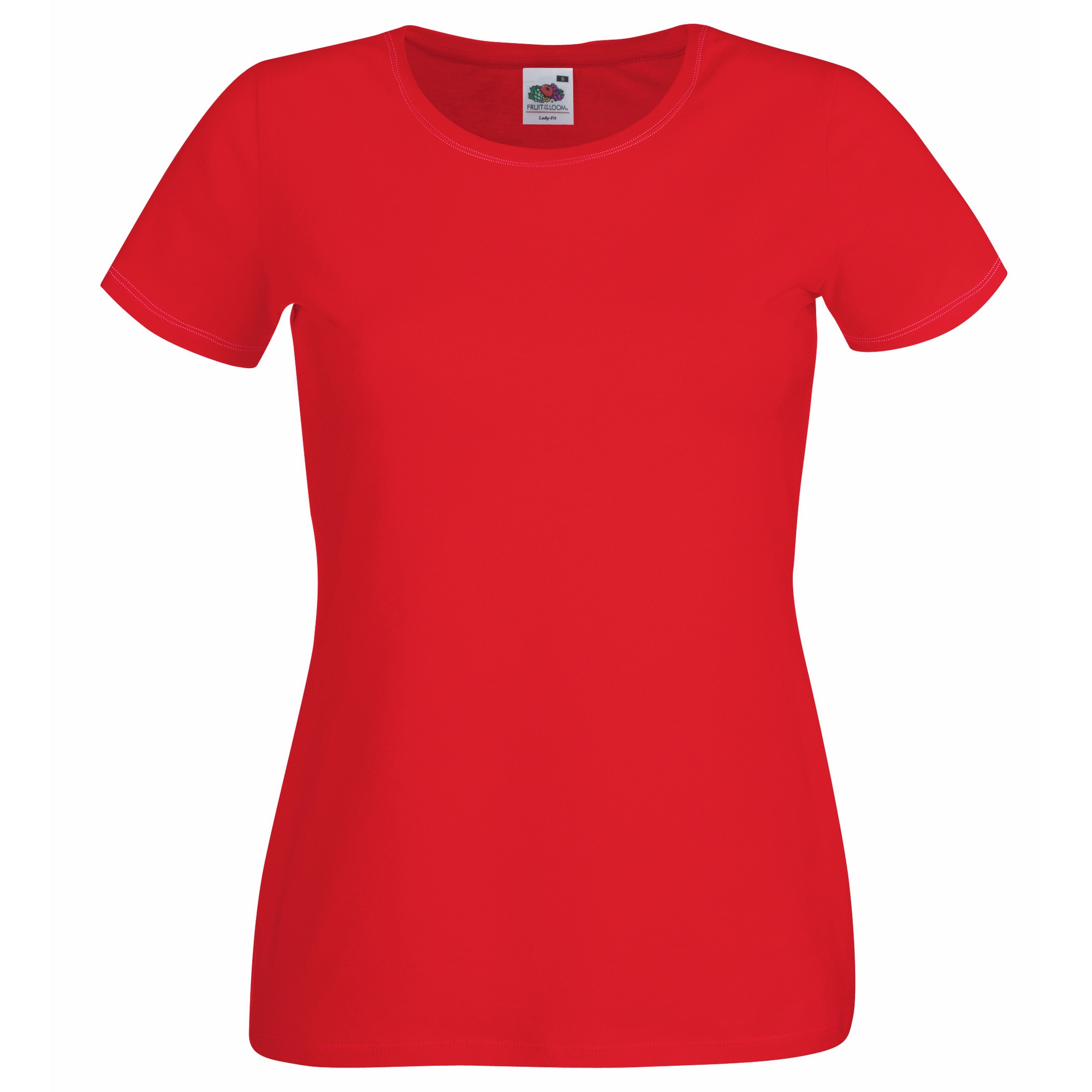T-Shirt »Lady-Fit Damen, Rundausschnitt«