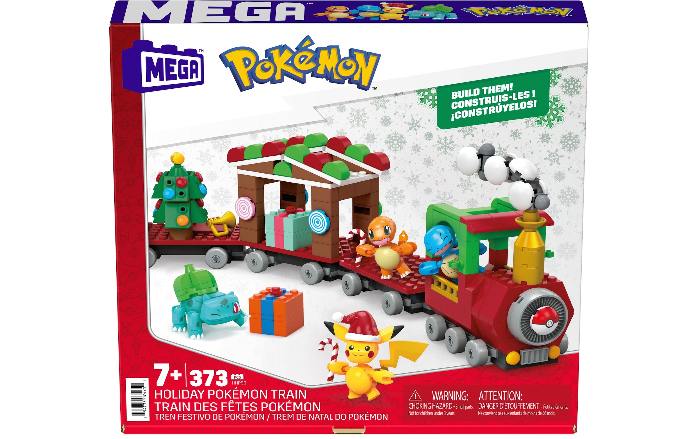 MEGA Spielbausteine »Construx Pokémon Holiday Train«