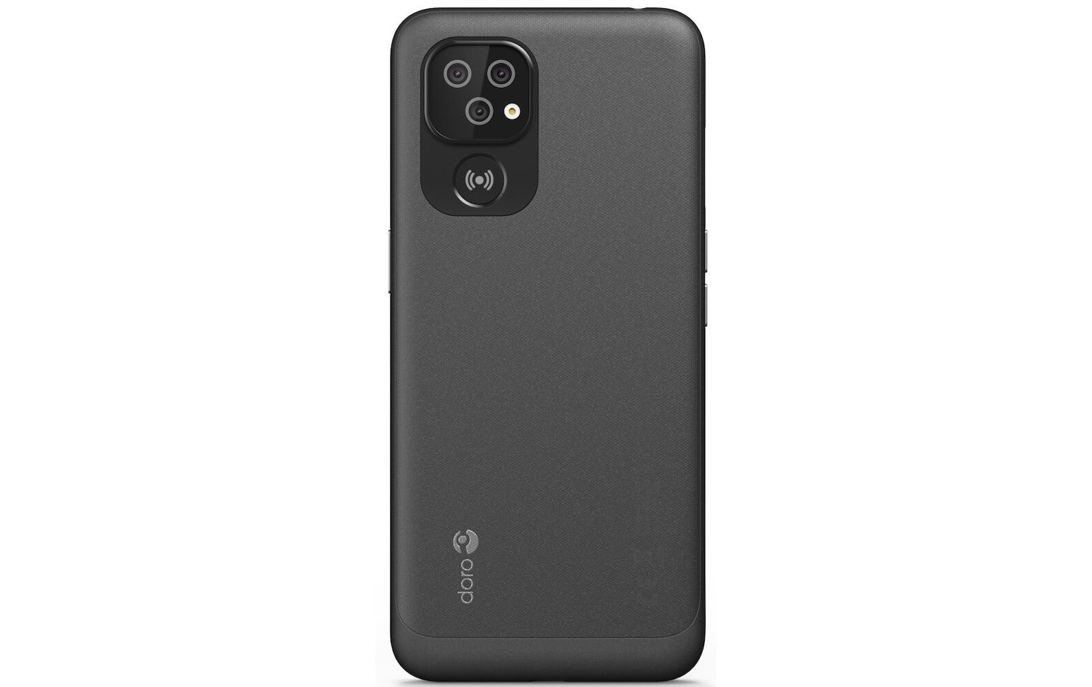 Doro Smartphone »32 GB«, schwarz, 15,43 cm/6,1 Zoll, 32 GB Speicherplatz, 13 MP Kamera