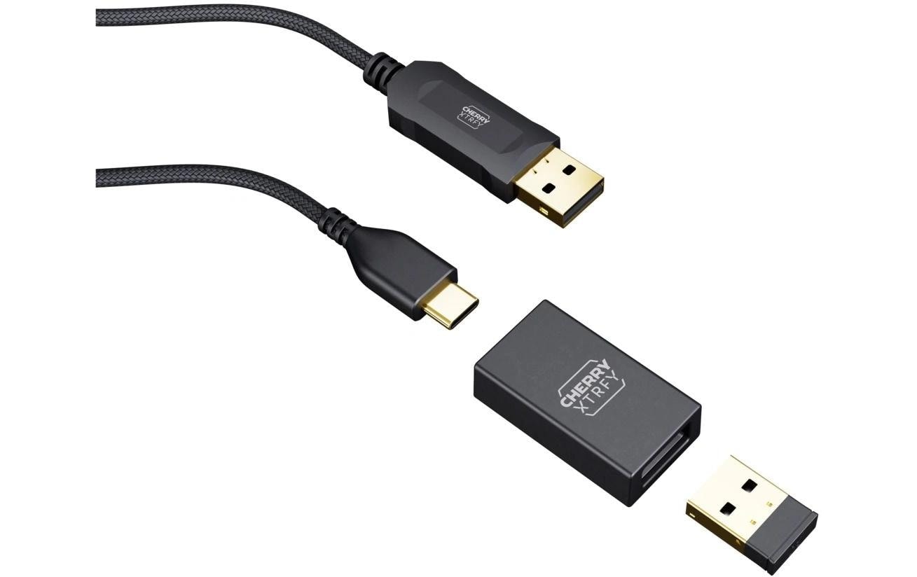 Cherry Gaming-Maus »XTRFY M68 Schwarz«, kabelgebunden