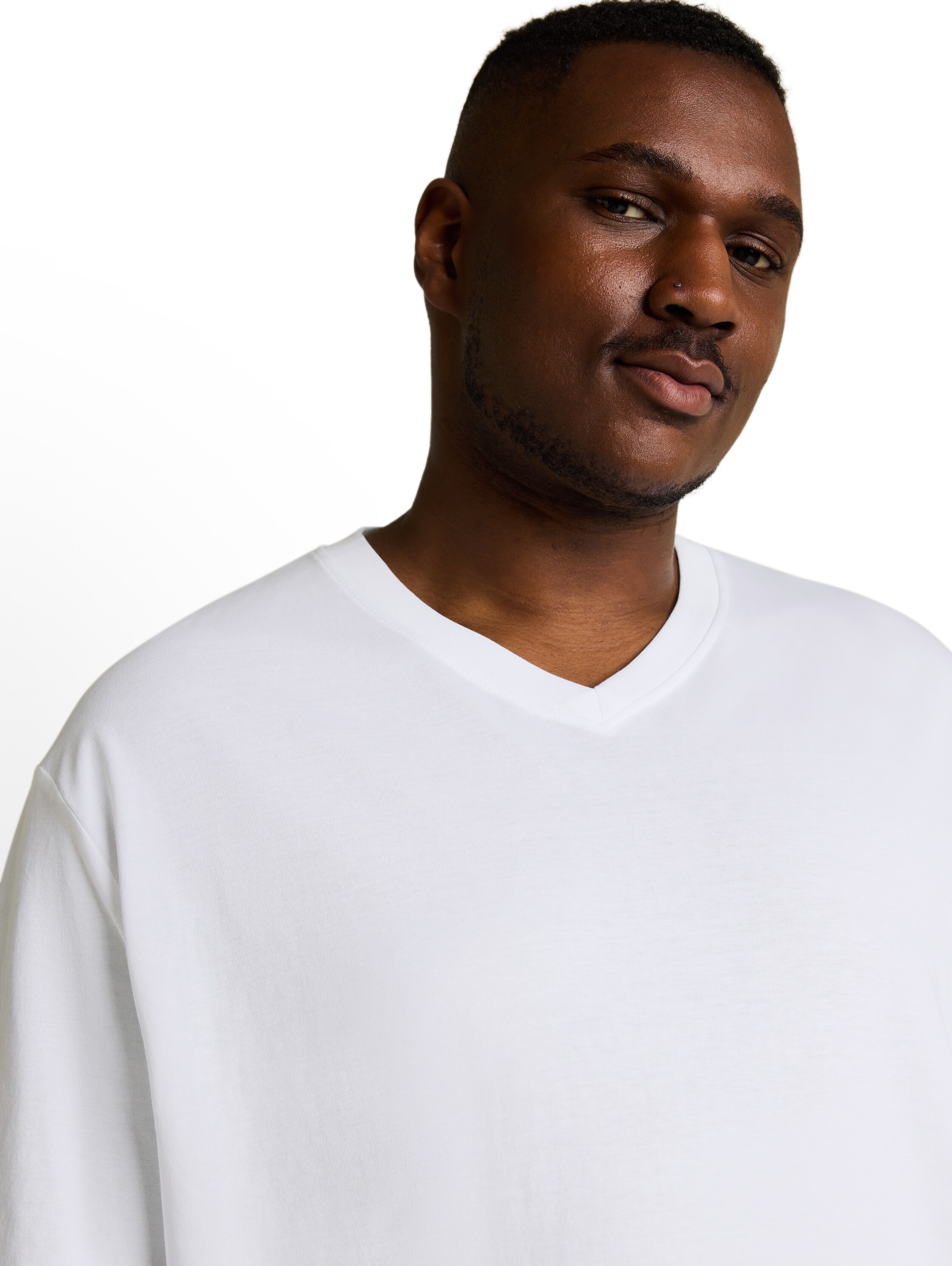 TOM TAILOR PLUS T-Shirt Packung, 2er,  im 2er Pack