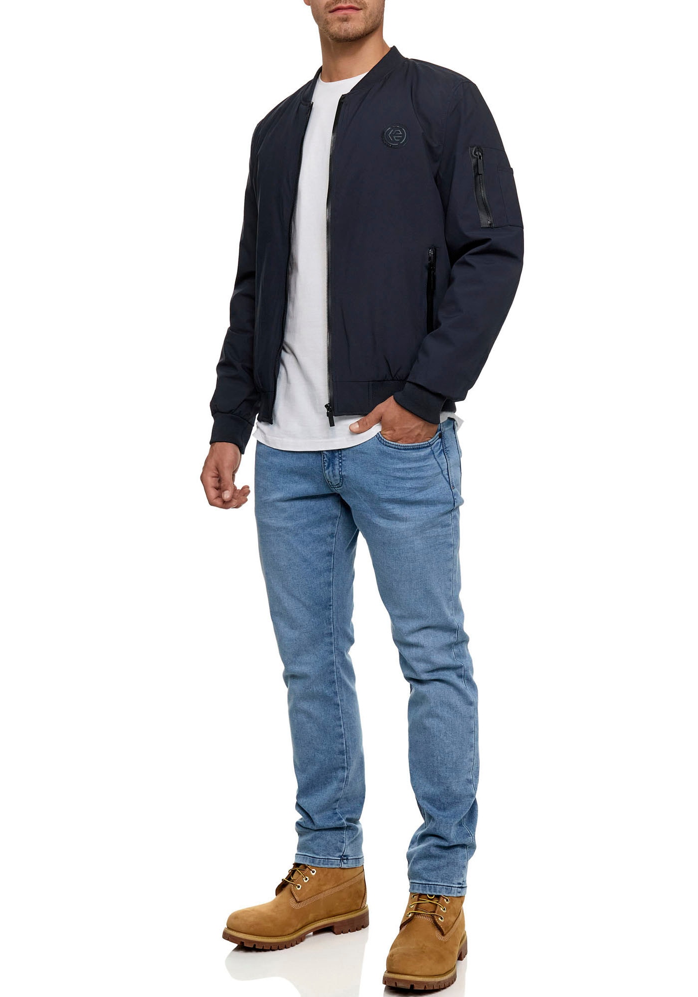 Indicode Blouson »INBerto«, ohne Kapuze