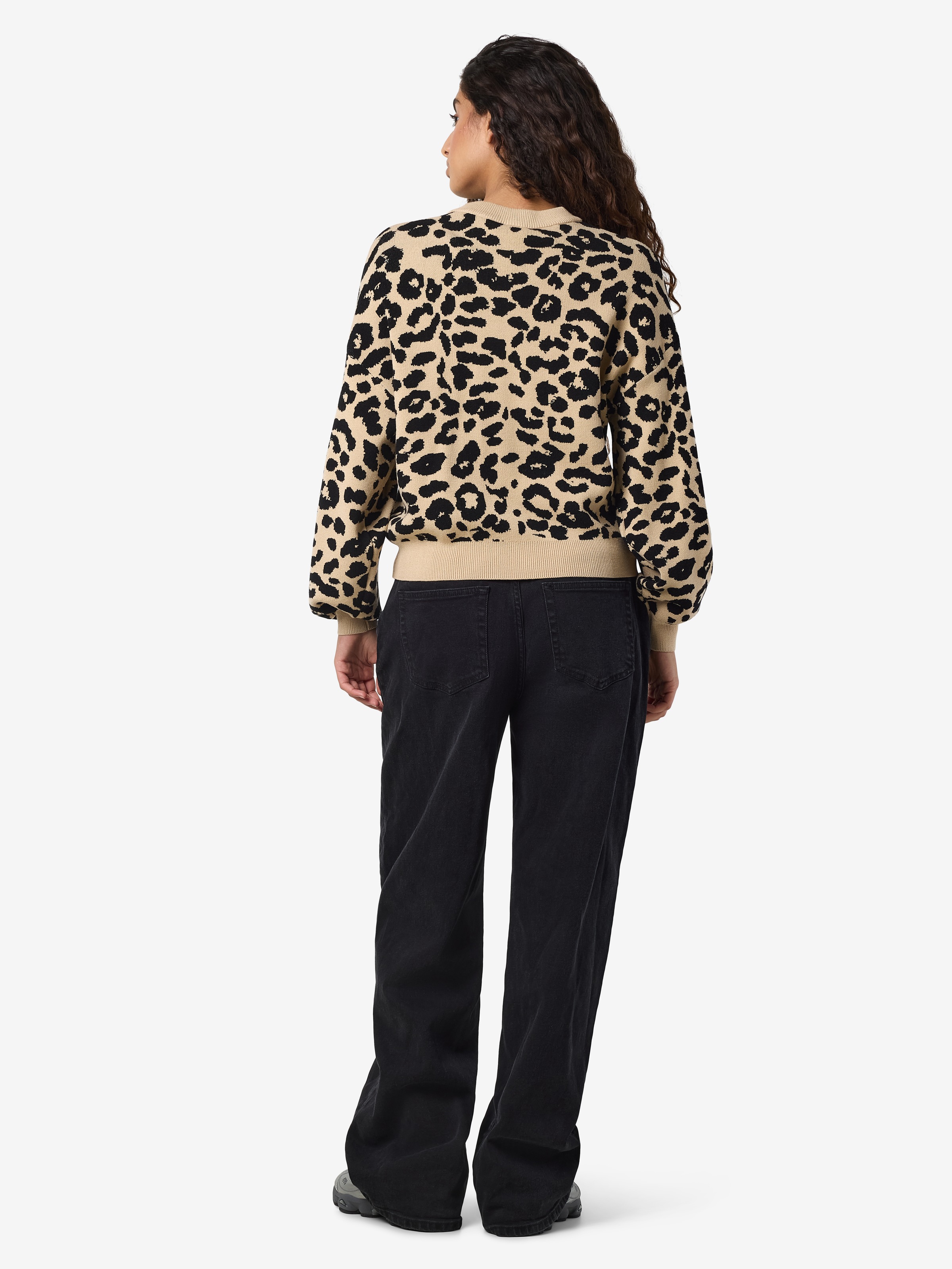 Noisy may Pull en tricot »NMCHARLOTT L/S O-NECK KNIT FWD NOOS«