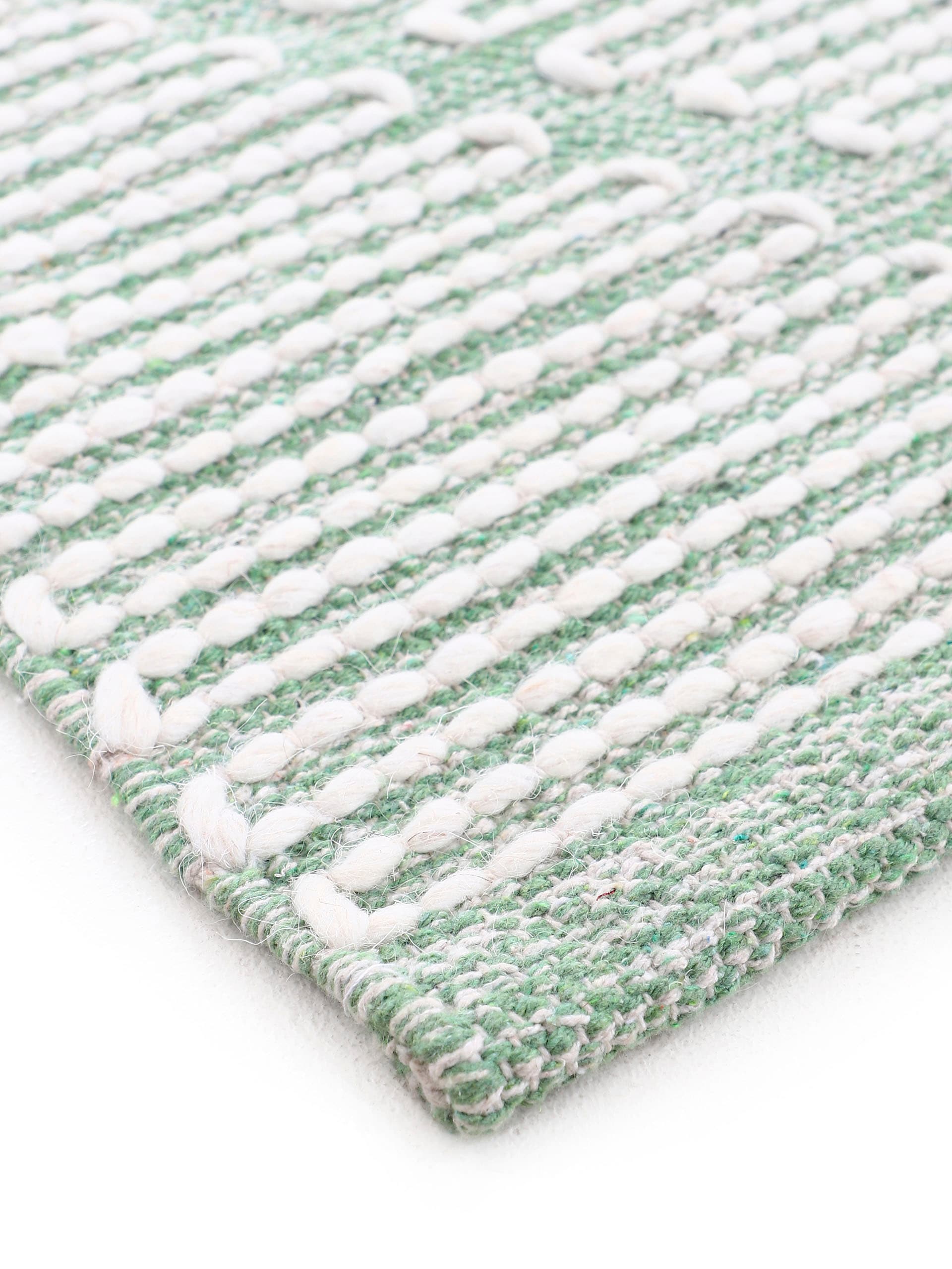 geometrisch, Effekt, rechteckig, kaufen günstig Baumwolle Teppich »Kelim handgewebt, Durry«, carpetfine reine Hoch-Tief Handweb,