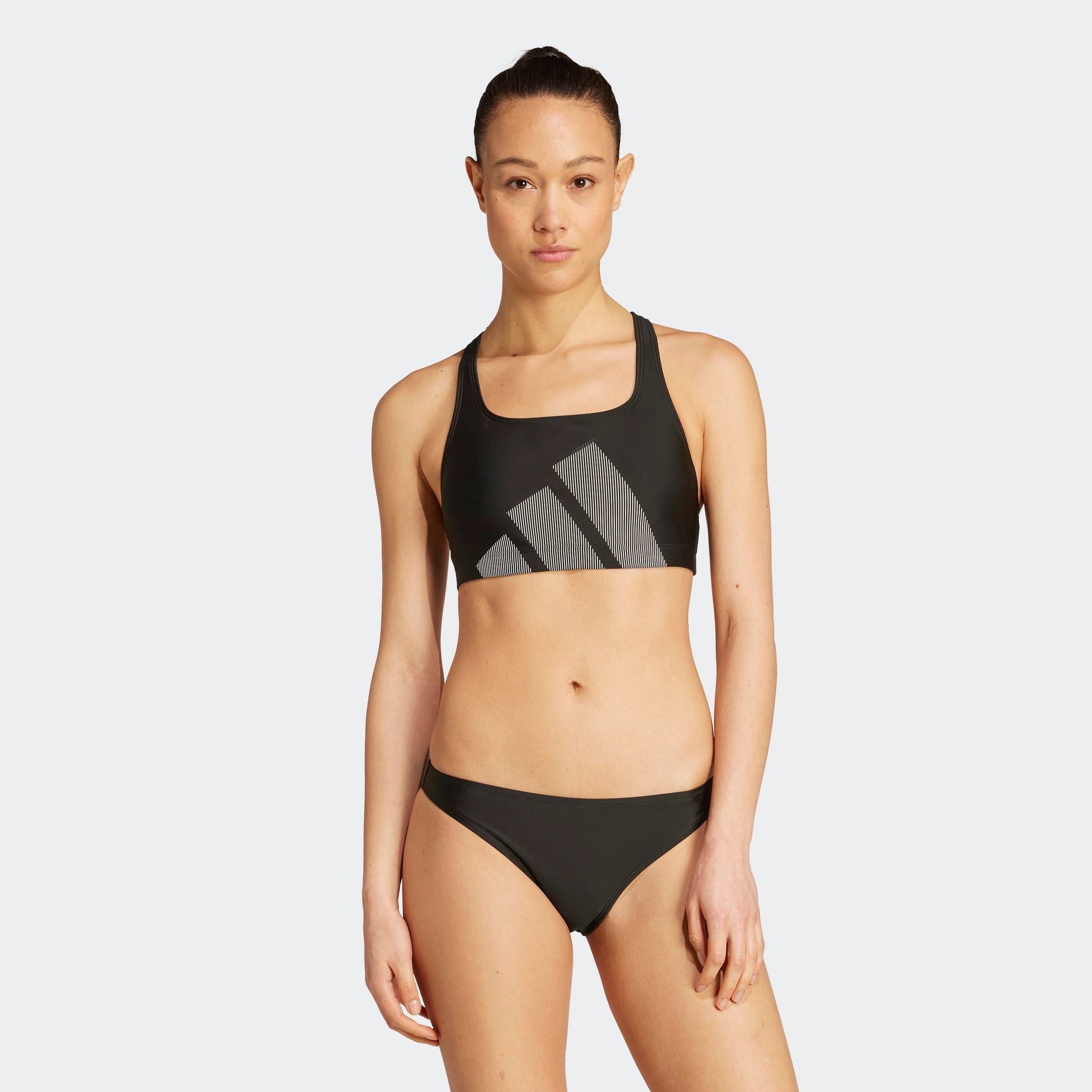 Image of adidas Performance Bustier-Bikini "BIG BARS BIKINI-SET MIT C-FÖRMIGEM RÜCKEN"