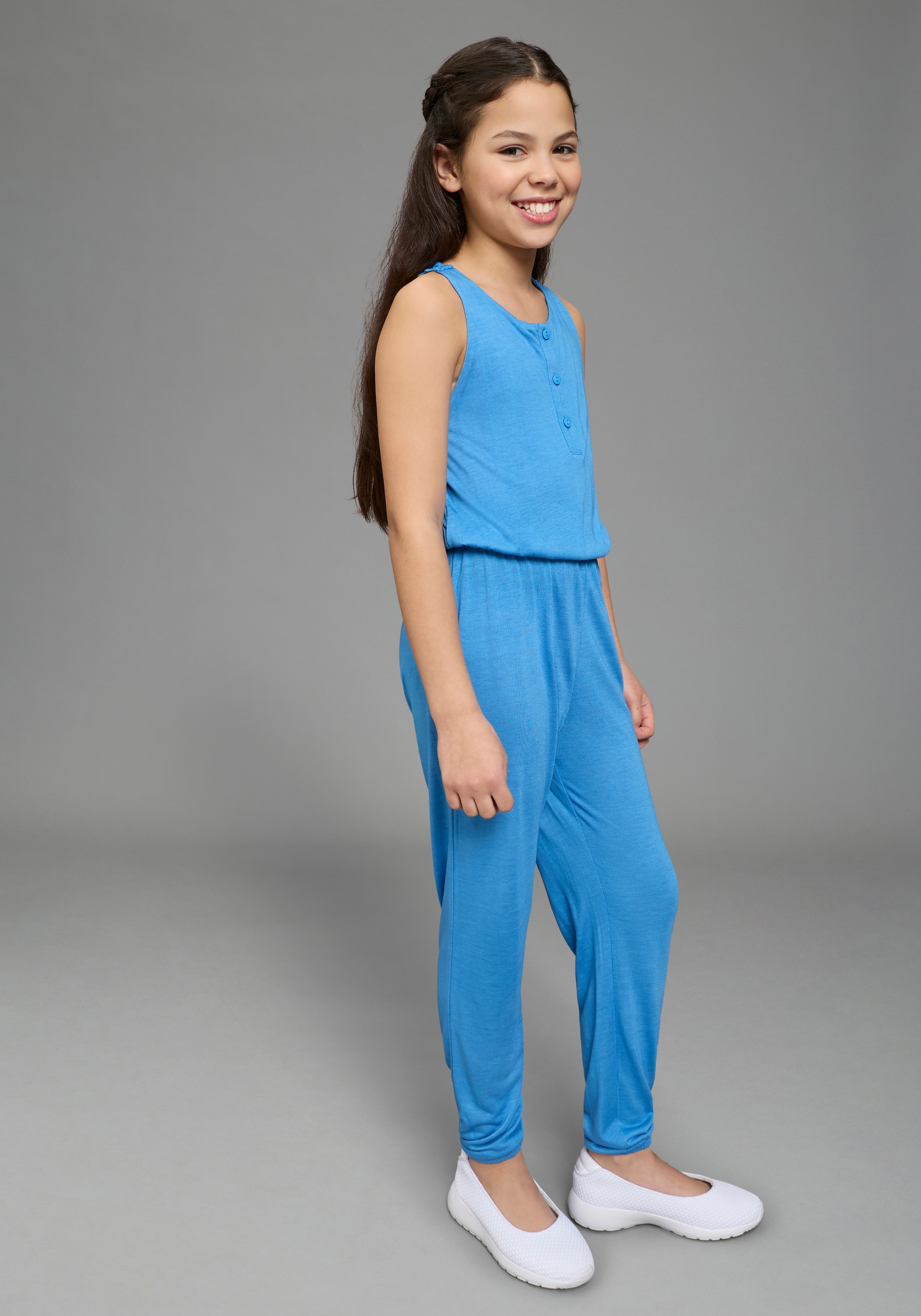 KIDSWORLD Overall », Jumpsuit mit aufwendiger Spitze im Rücken« mit Spitzeneinsatz im Rücken