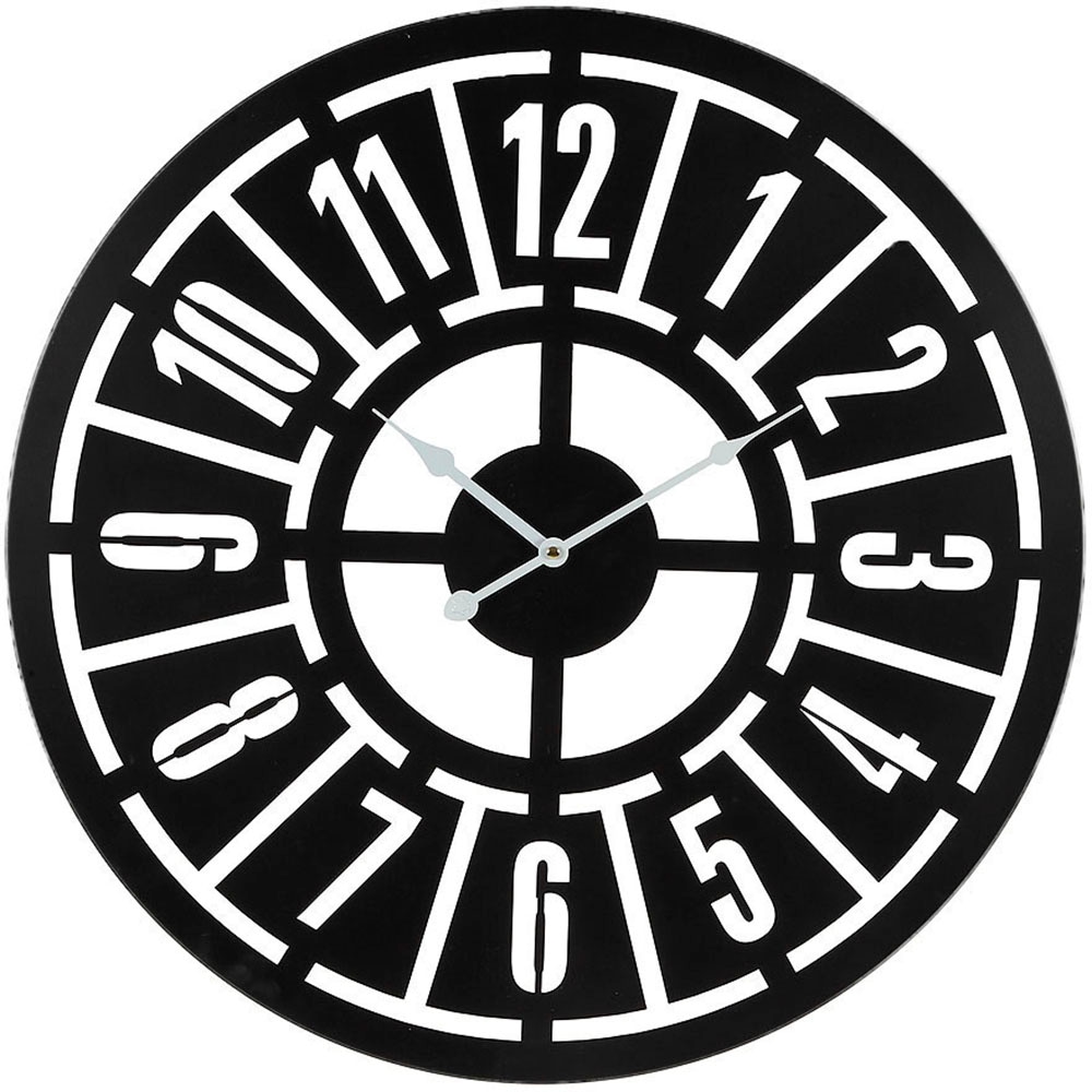 Image of Ambiente Haus Wanduhr "Wanduhr aus eisen 58cm"