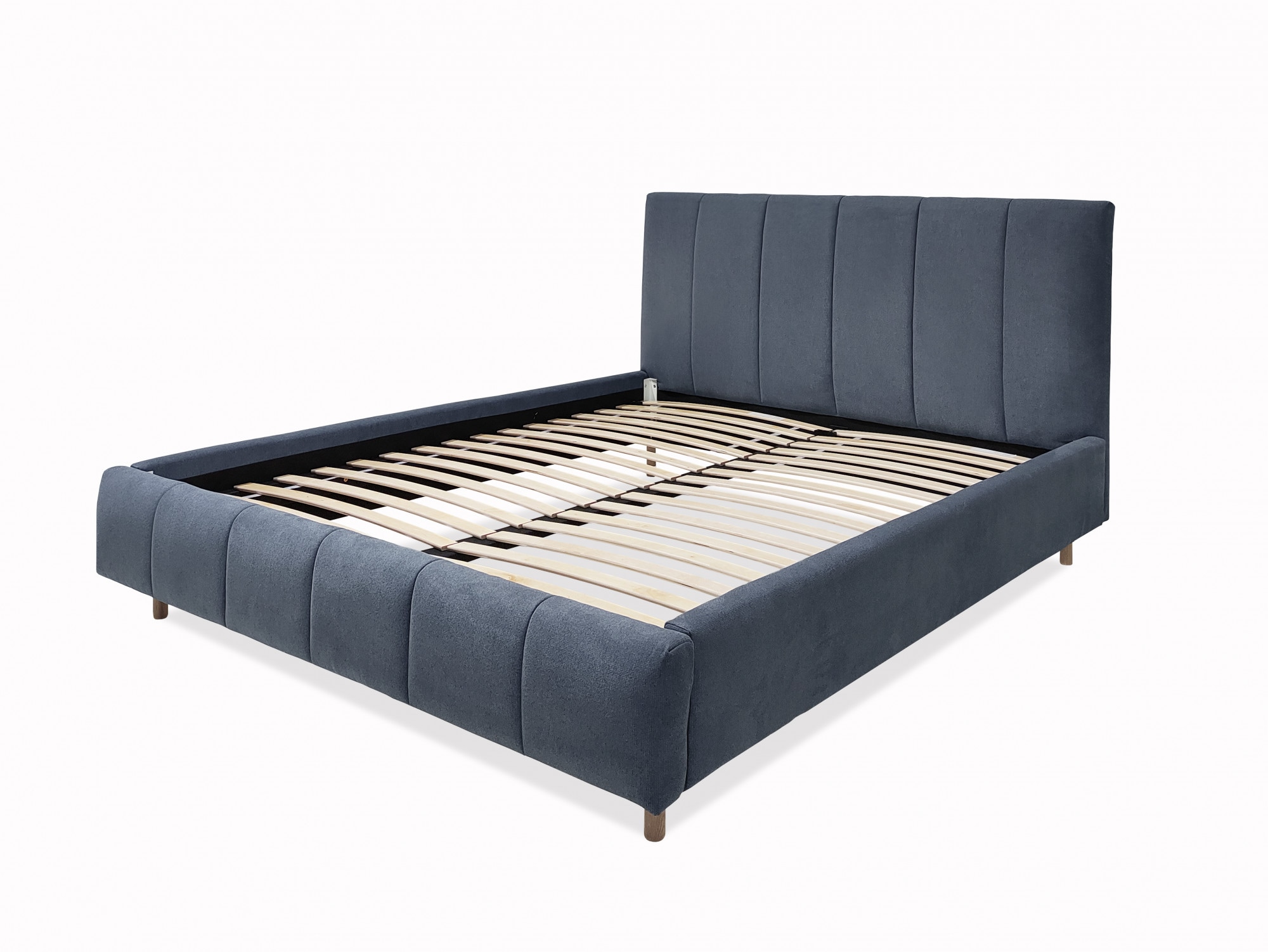 andas Polsterbett »Muhos« mit gepolstertem Kopfteil, inkl. Lattenrost