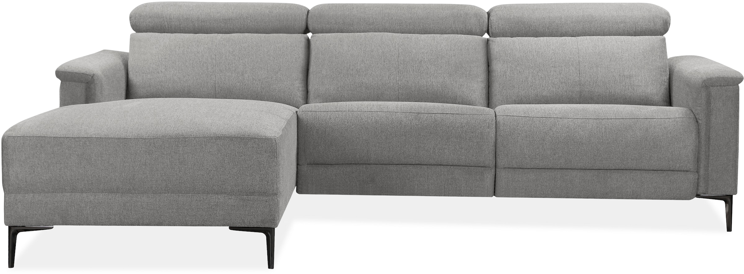 Places of Style Ecksofa Lund, mit man. o. elektr. Relaxfunktion und USB/ Kopfteilverstellung