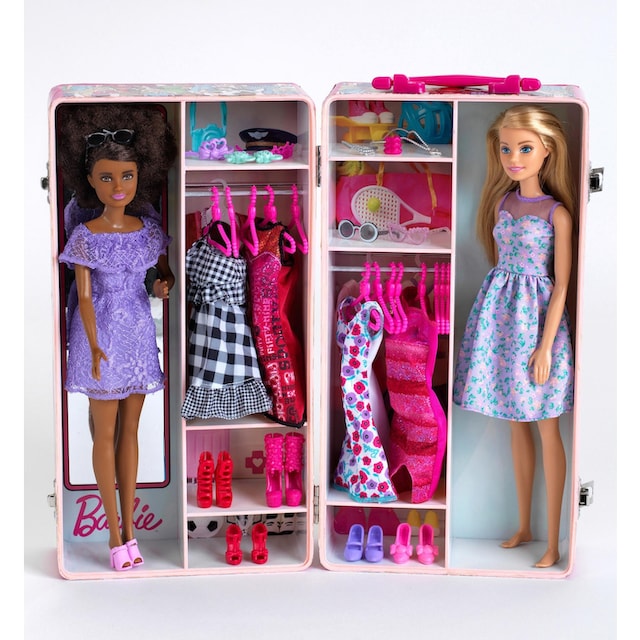 ✌ Klein Puppenkleiderschrank »Barbie Schrankkoffer« Acheter en ligne