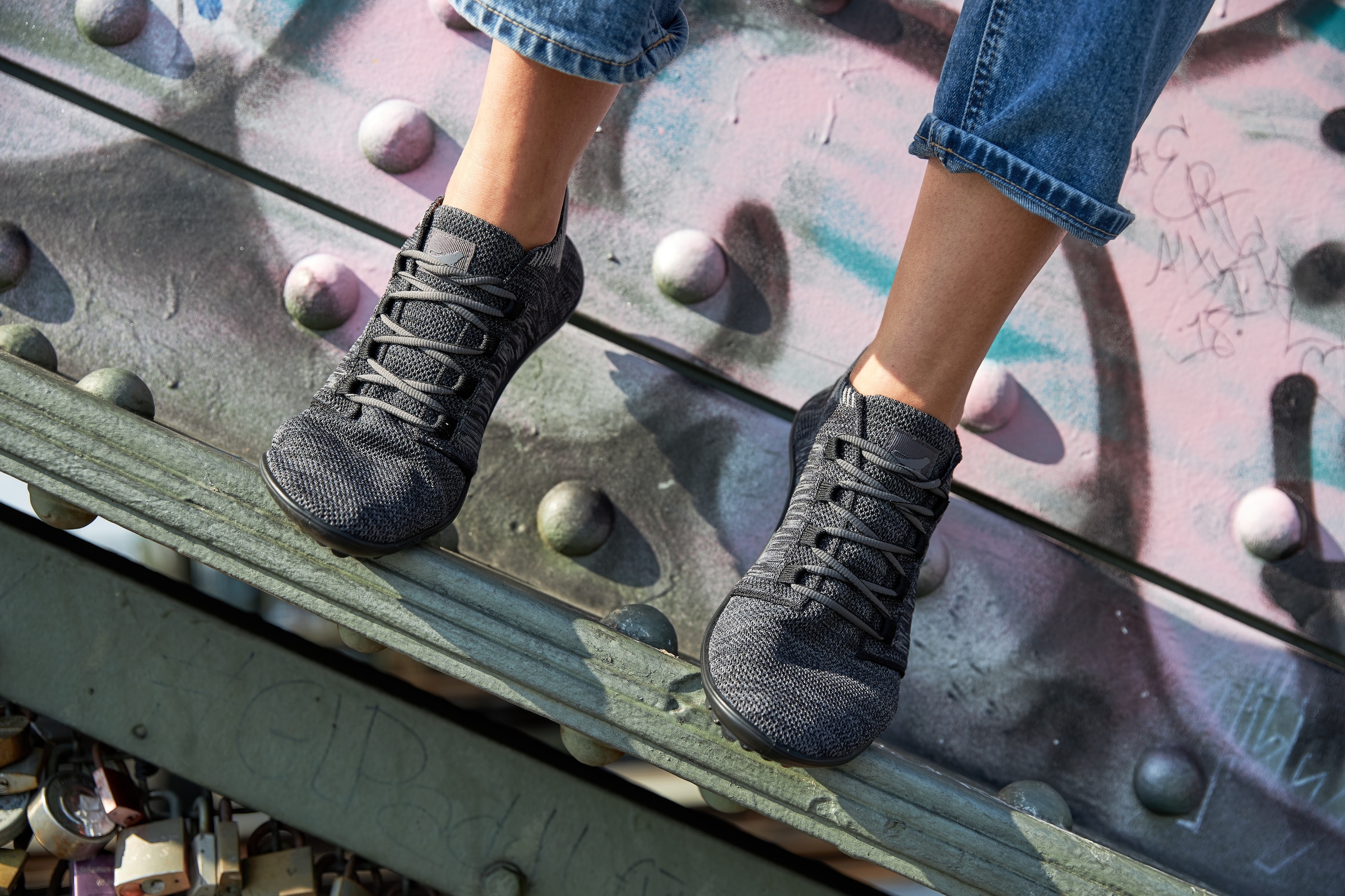 Leguano Barfussschuh »BEAT«, Freizeitschuh, Halbschuh, Schnürschuh für Maschinenwäsche geeignet