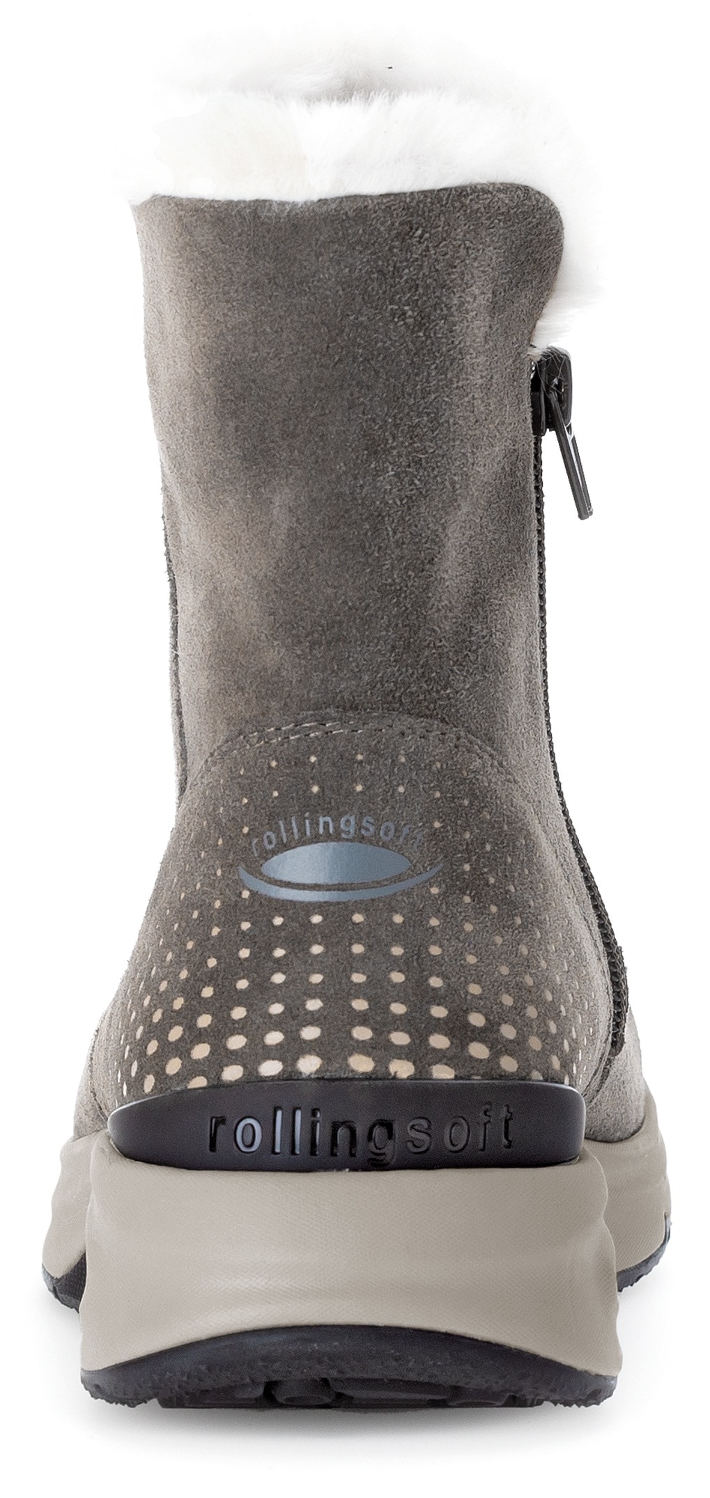 Gabor Rollingsoft Winterboots, Keilabsatz, Stiefelette mit der typischen rollingsoft-Laufsohle
