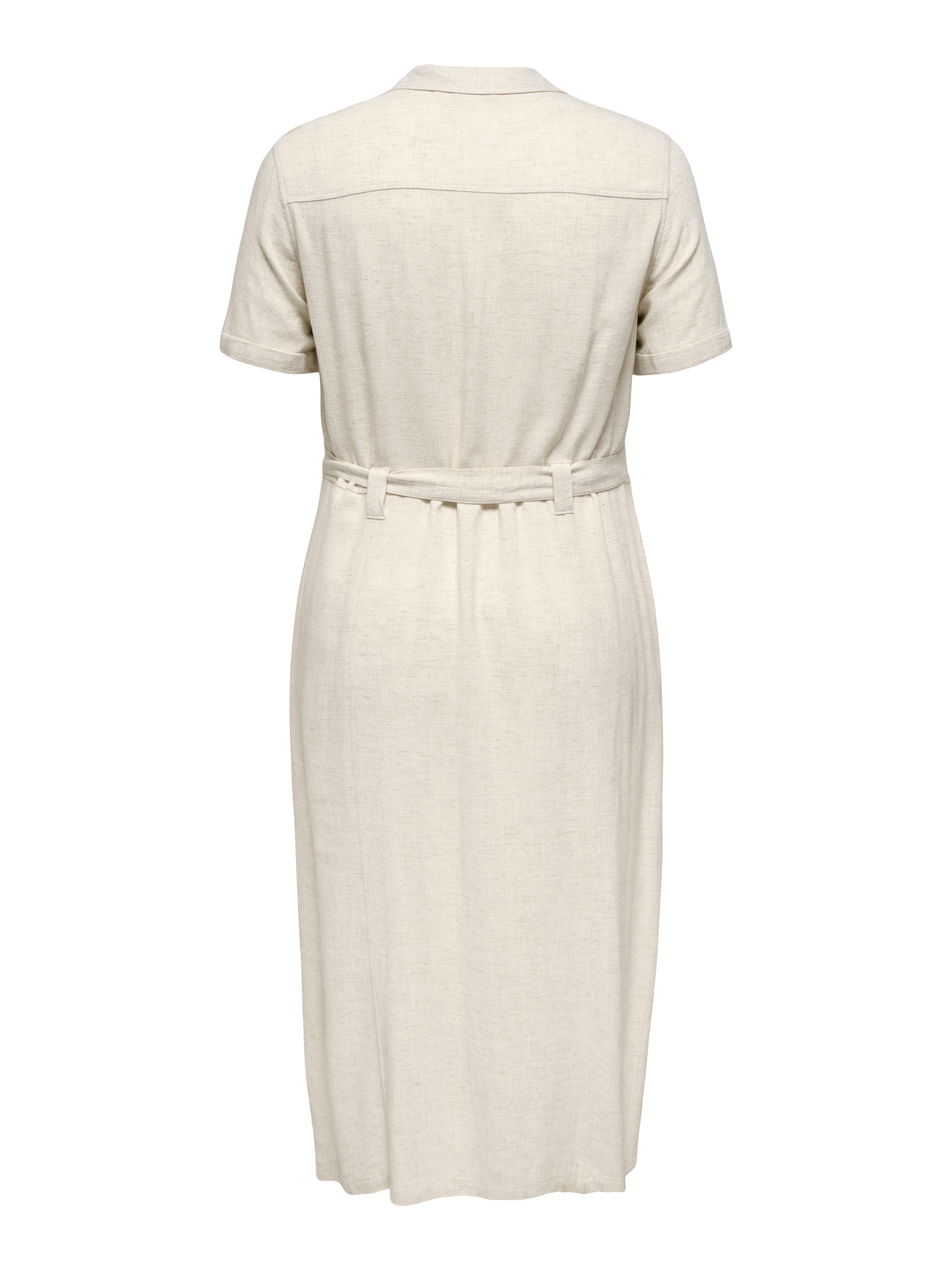 ONLY CARMAKOMA Robe chemisier »CARSIESTA SS LIN BL SHIRT DRESS PNT NOOS«