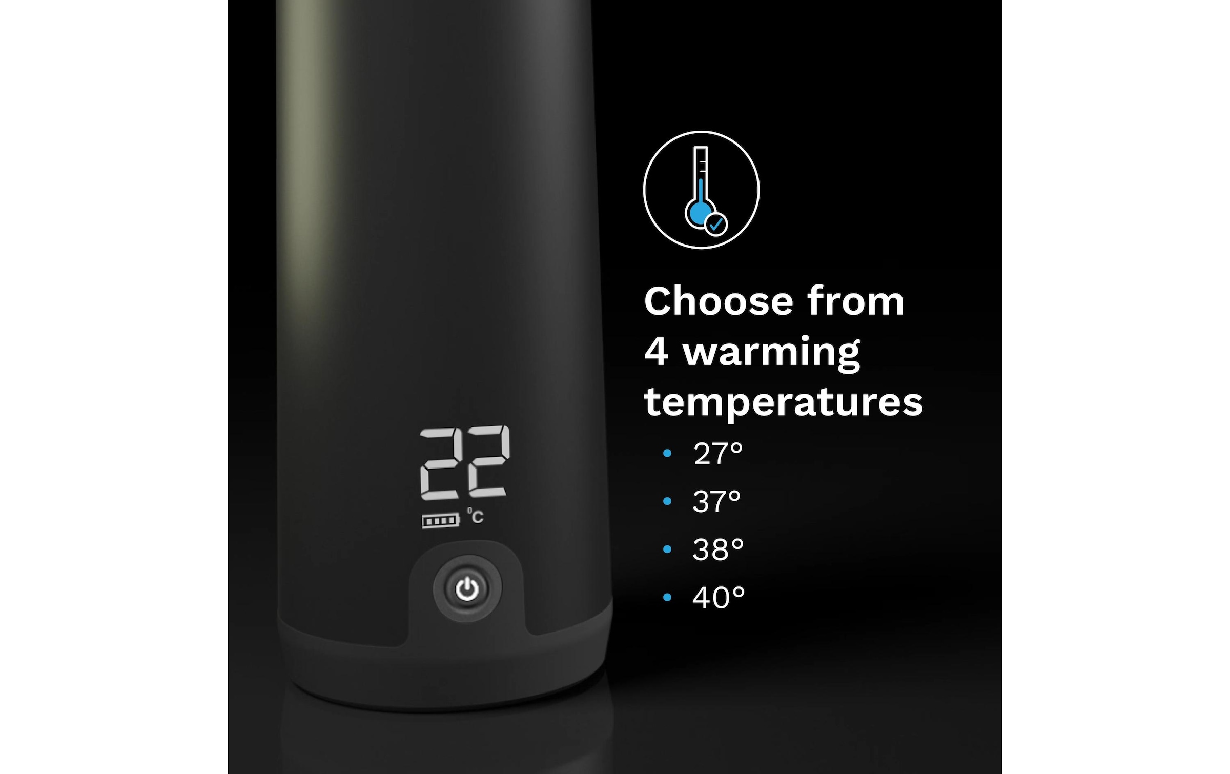   Babyflaschenwärmer »Baby Brezza Superfast Portable Bottle Warmer« Ein USB-A-Ladekabel ist im Lieferumfang enthalten.,  Tragbarer Flaschenwärmer für Muttermilch oder Milchnahrung