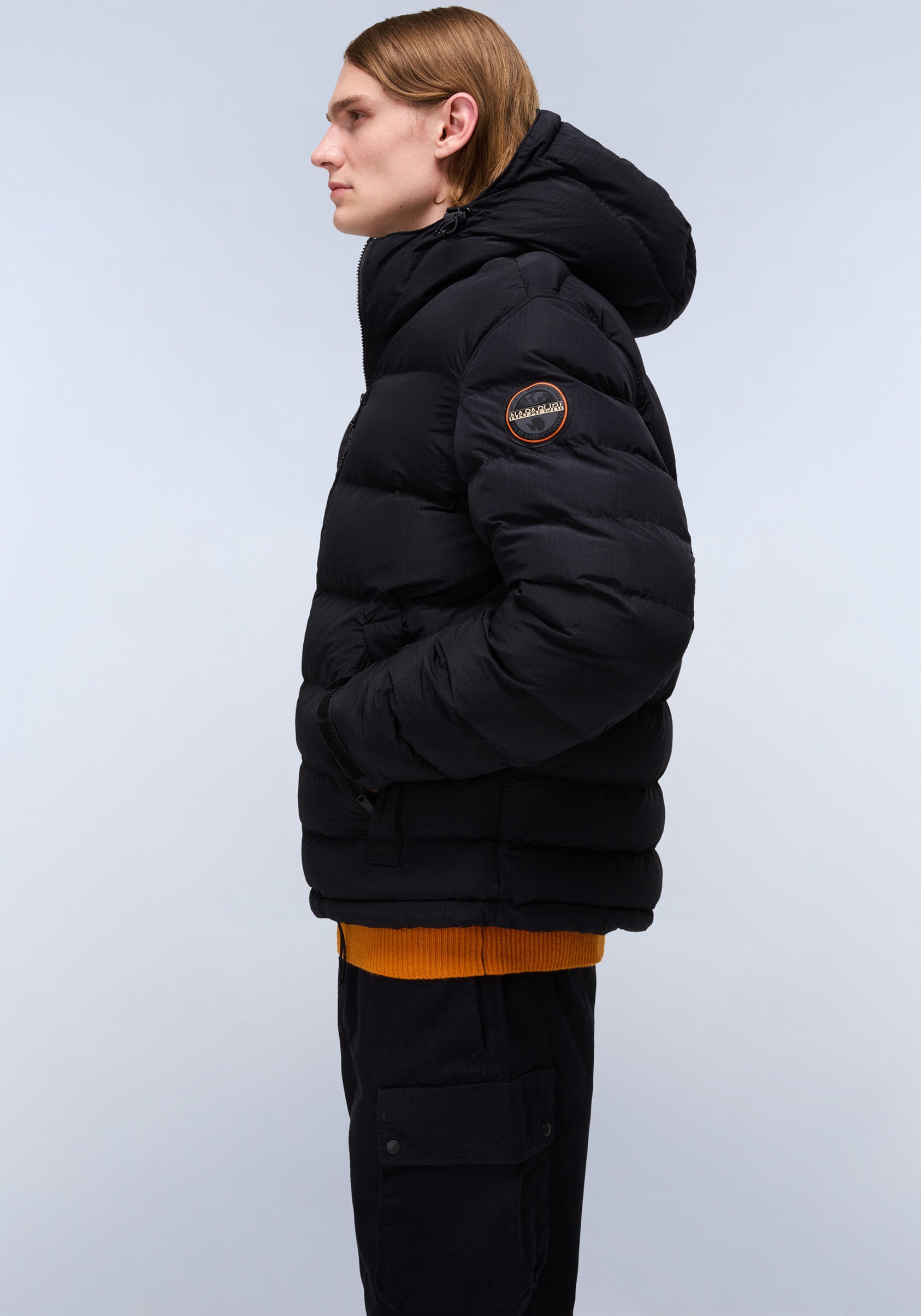 Napapijri Veste fonctionnelle »A-TEREZ« mit Kapuze Regular fit mit Kapuze mit Stehkragen