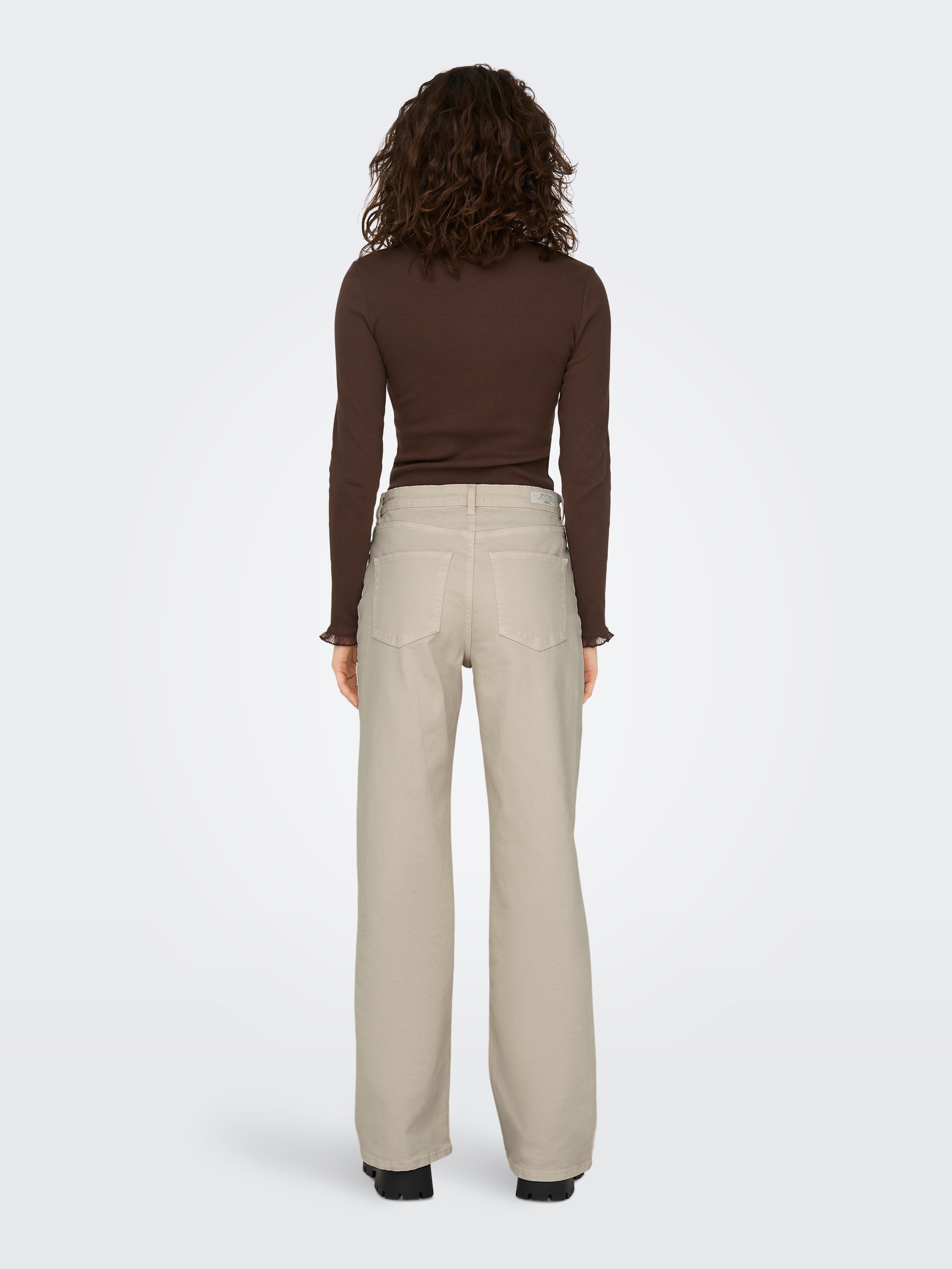 ONLY High-waist-Jeans »ONLJUICY HW WIDE LEG DNM REA NOOS«