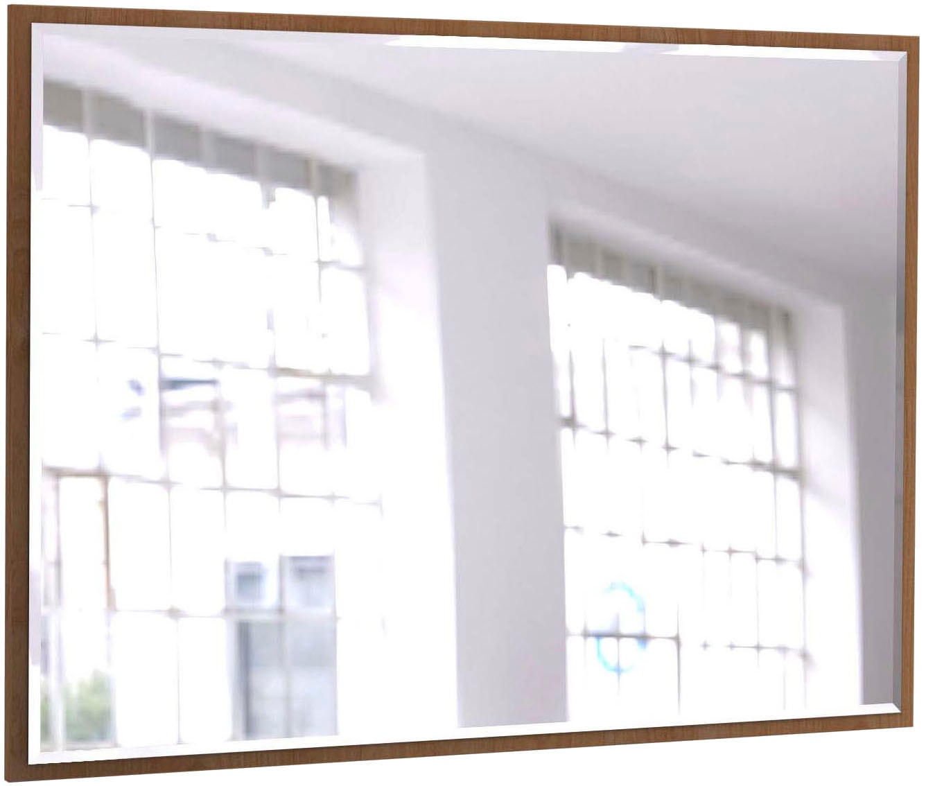 Image of WIEMANN Wandspiegel "Lausanne, rechteckig, Erle-Nachbildung, 110x85x3 cm"