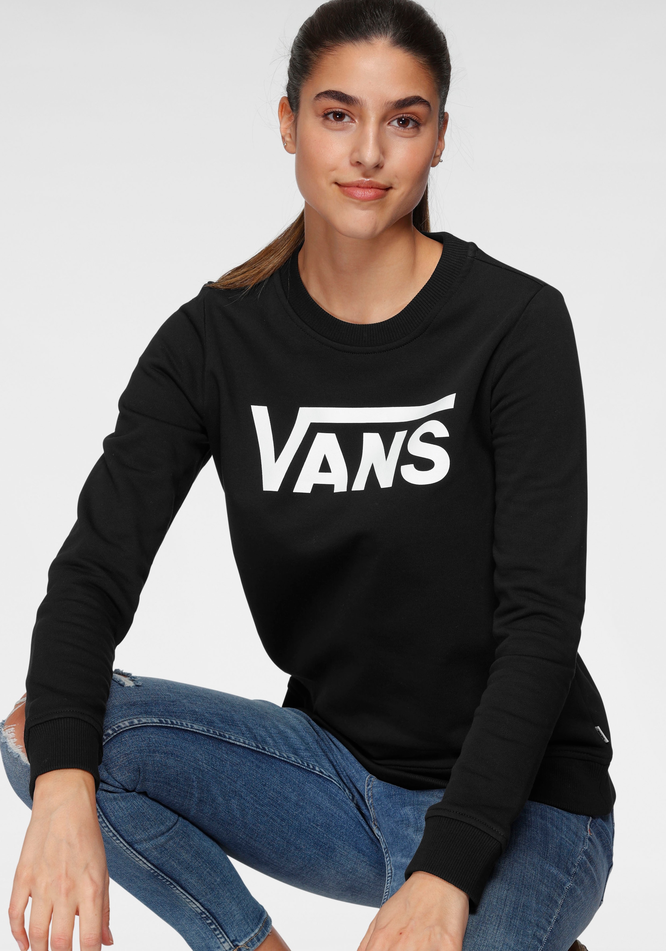 Vans Sweatshirt »CLASSICVBFFCREW«, mit Logodruck