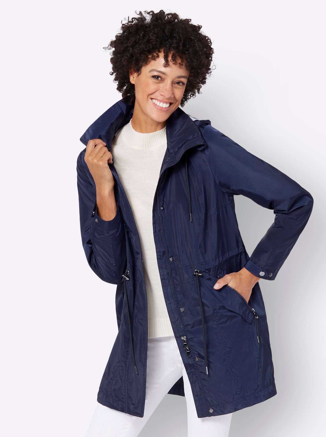 Inspirationen Parka mit Kapuze