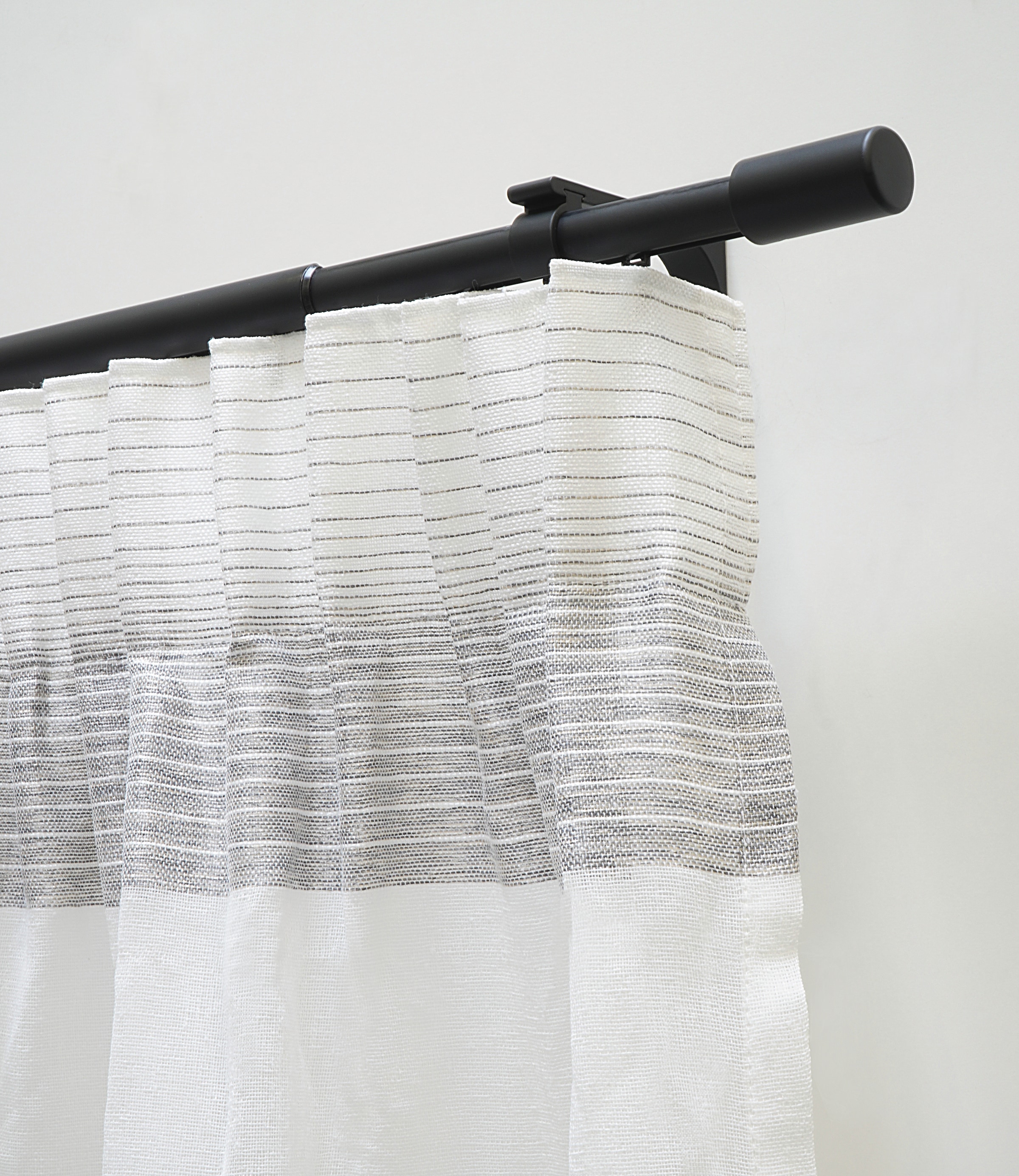 GARDINIA Gardinenstange »Gardinenstangen Set Thasos« Ø 19 mm 1 läufig-läufig mit Bohren, Schrauben, Wandmontage, Aluminium