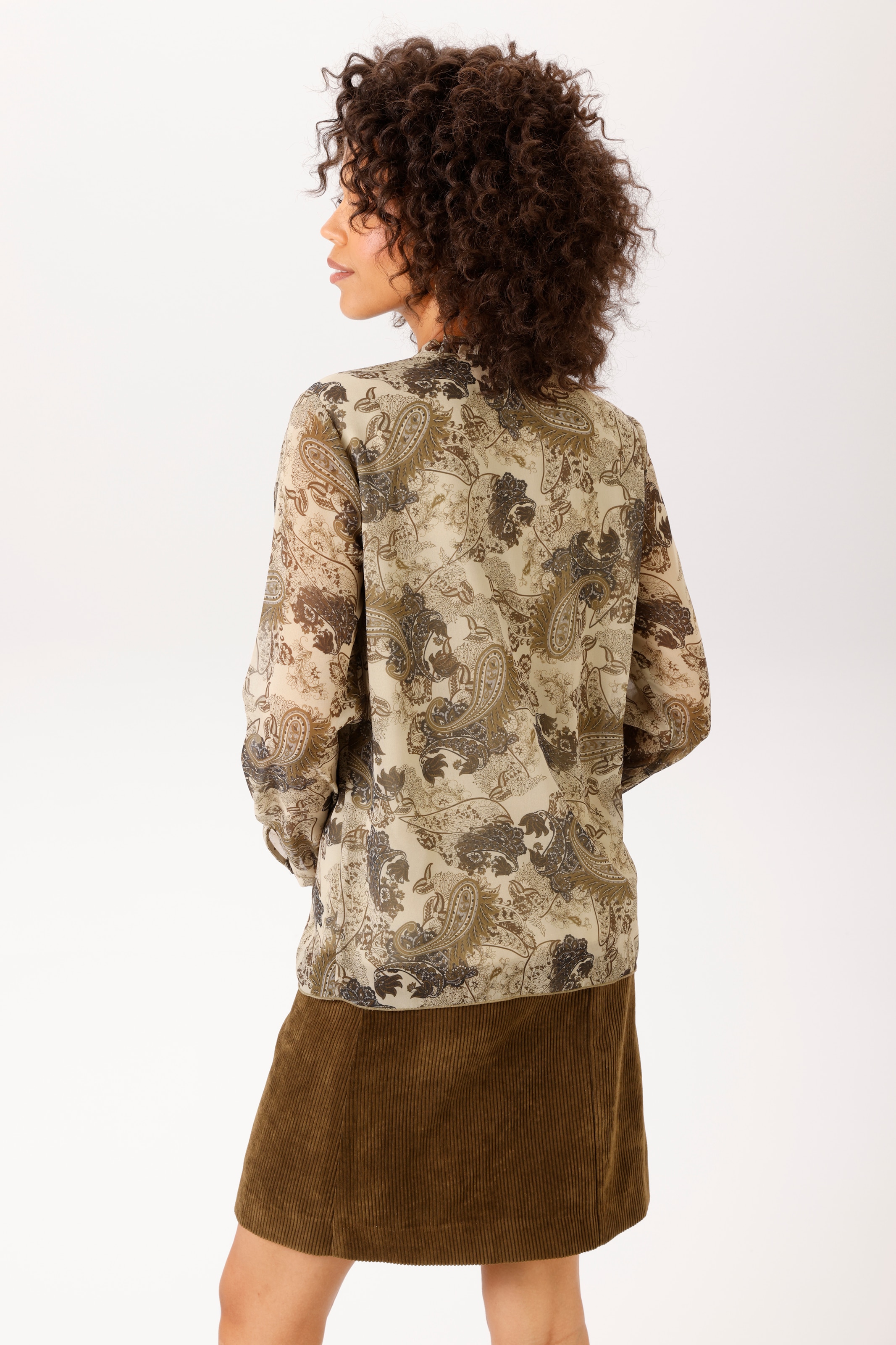 Aniston CASUAL Blouse à enfiler Avec motif paisley harmonieux en couleurs - NOUVELLE COLLECTION