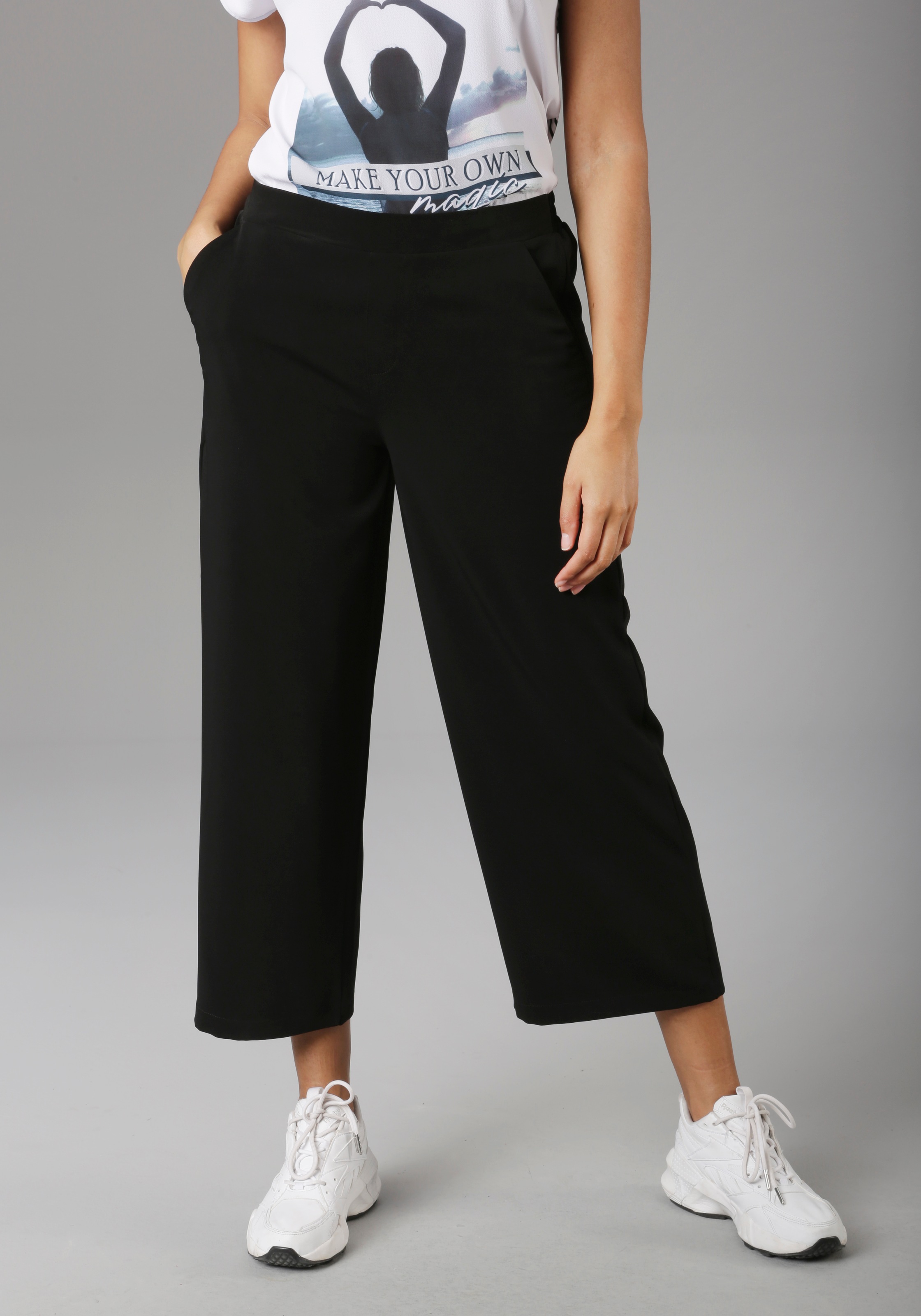 Image of Aniston SELECTED Culotte, mit Gummizug hinten am Bund bei Ackermann Versand Schweiz