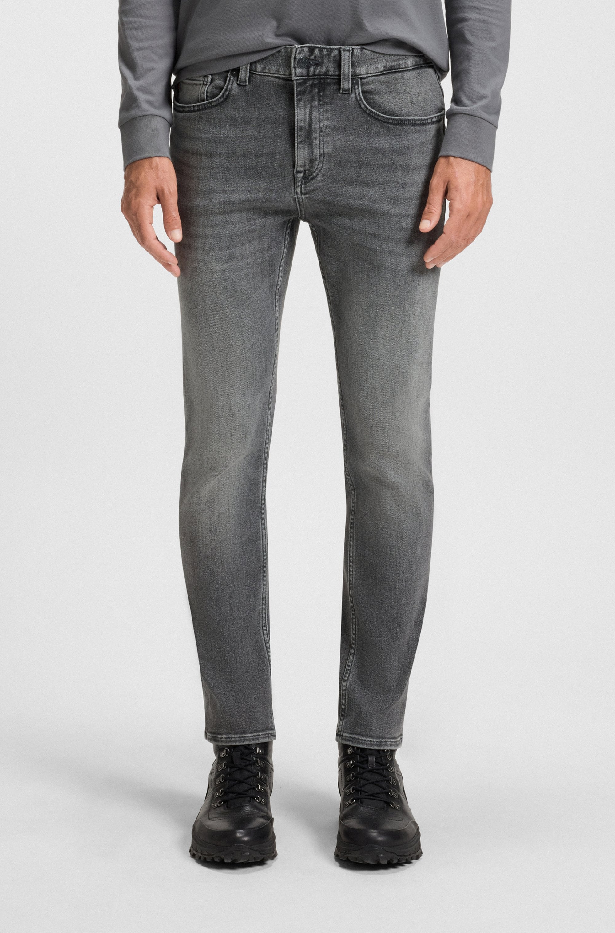 Image of BOSS ORANGE Slim-fit-Jeans "Delaware" slim fit, mittlere Bundhöhe, schmaler Beinverlauf