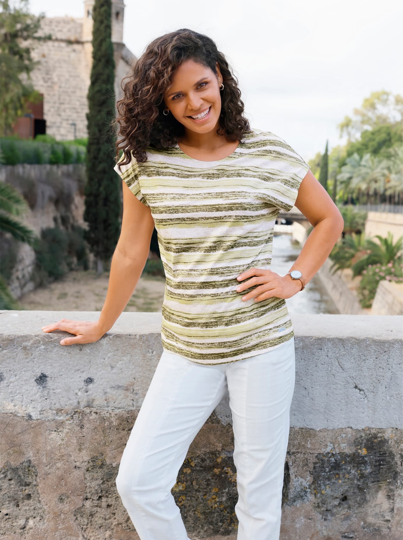 Casual Looks T-shirt imprimé »Print-Shirt« 1 pièces