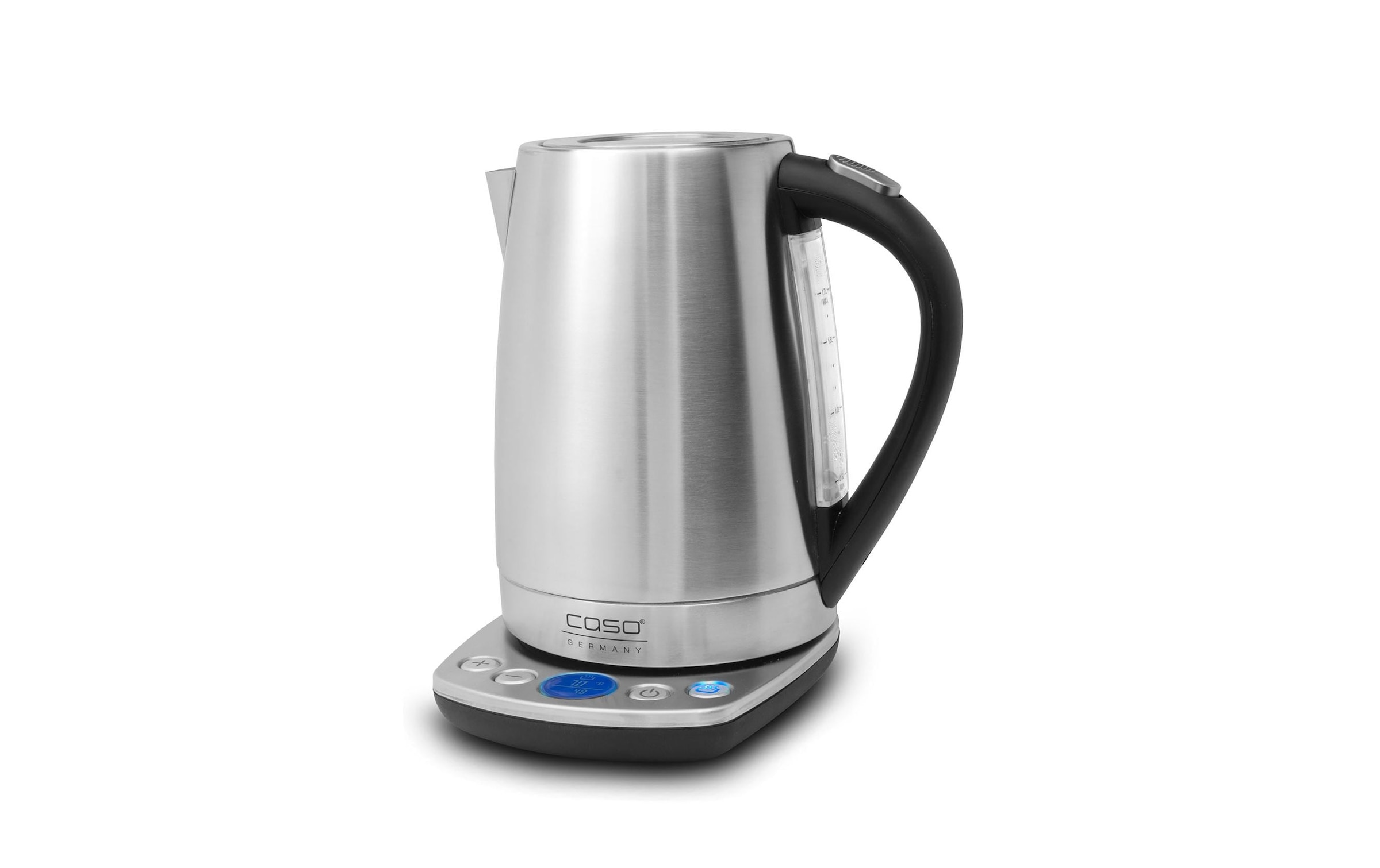 Caso Chauffe-eau »Wasserkocher WK 2200 Edelstahl 1.7 l 2000 W Schwarz/Silber«