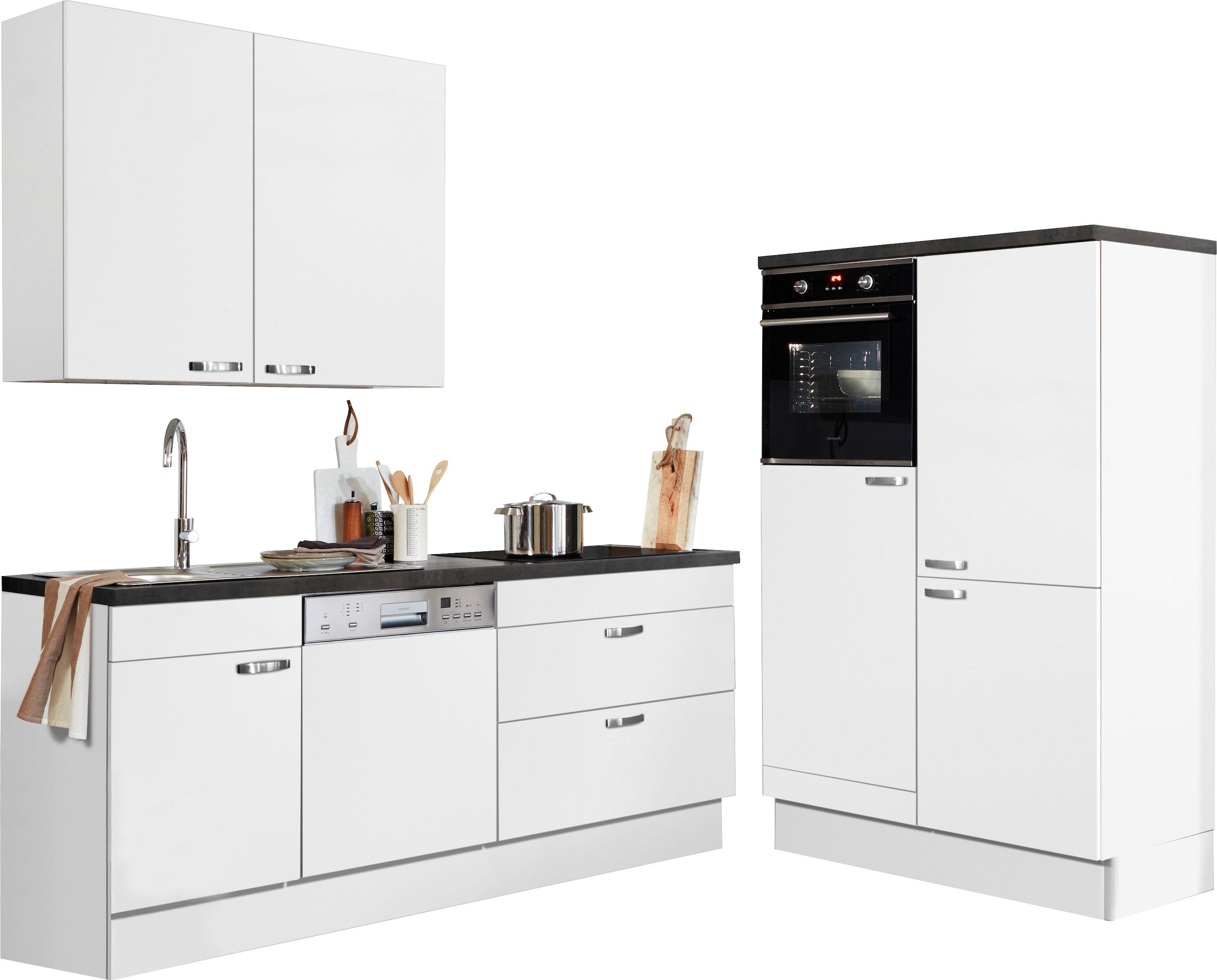 OPTIFIT Küchenzeile »Cara«, mit Vollauszügen und Soft-Close-Funktion, Breite 320 cm