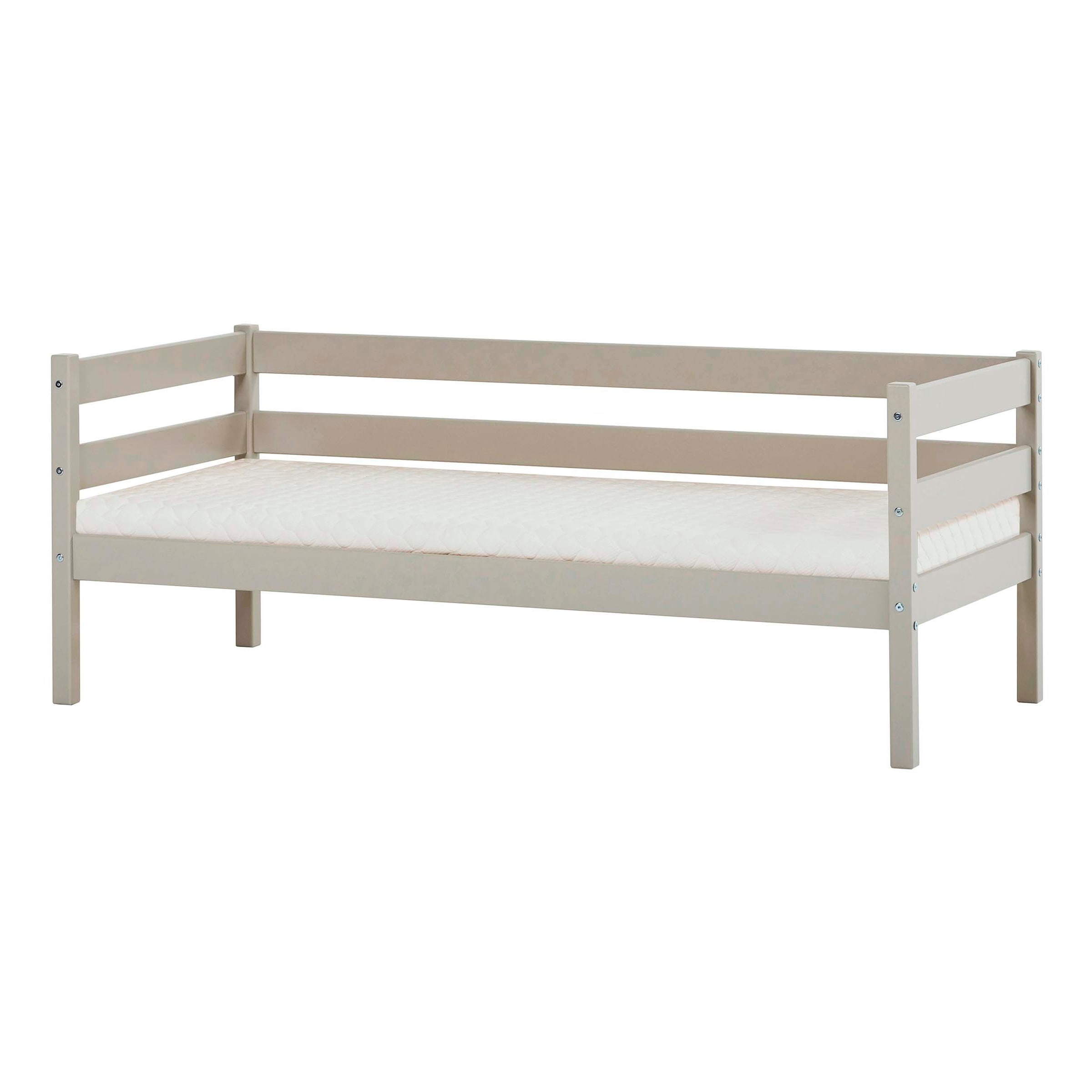 Hoppekids Einzelbett »ECO Comfort Kinderbett, Kiefer Massivholz, Jugendbett inkl. Rollrost«, 70x160 cm, wahlweise in verschieden Farben/ Matratze/ Absturzsicherung