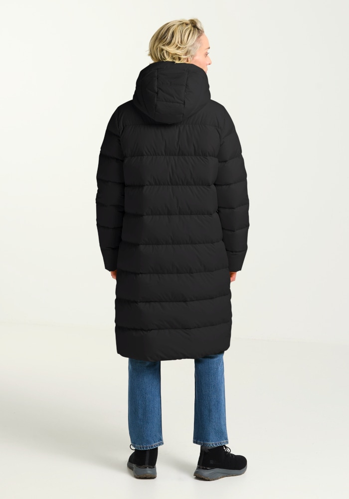 Jack Wolfskin Manteau en duvet »FROZEN PALACE COAT W RDS« avec un rembourrage en duvet de canard et plumes chaud, coupe-vent