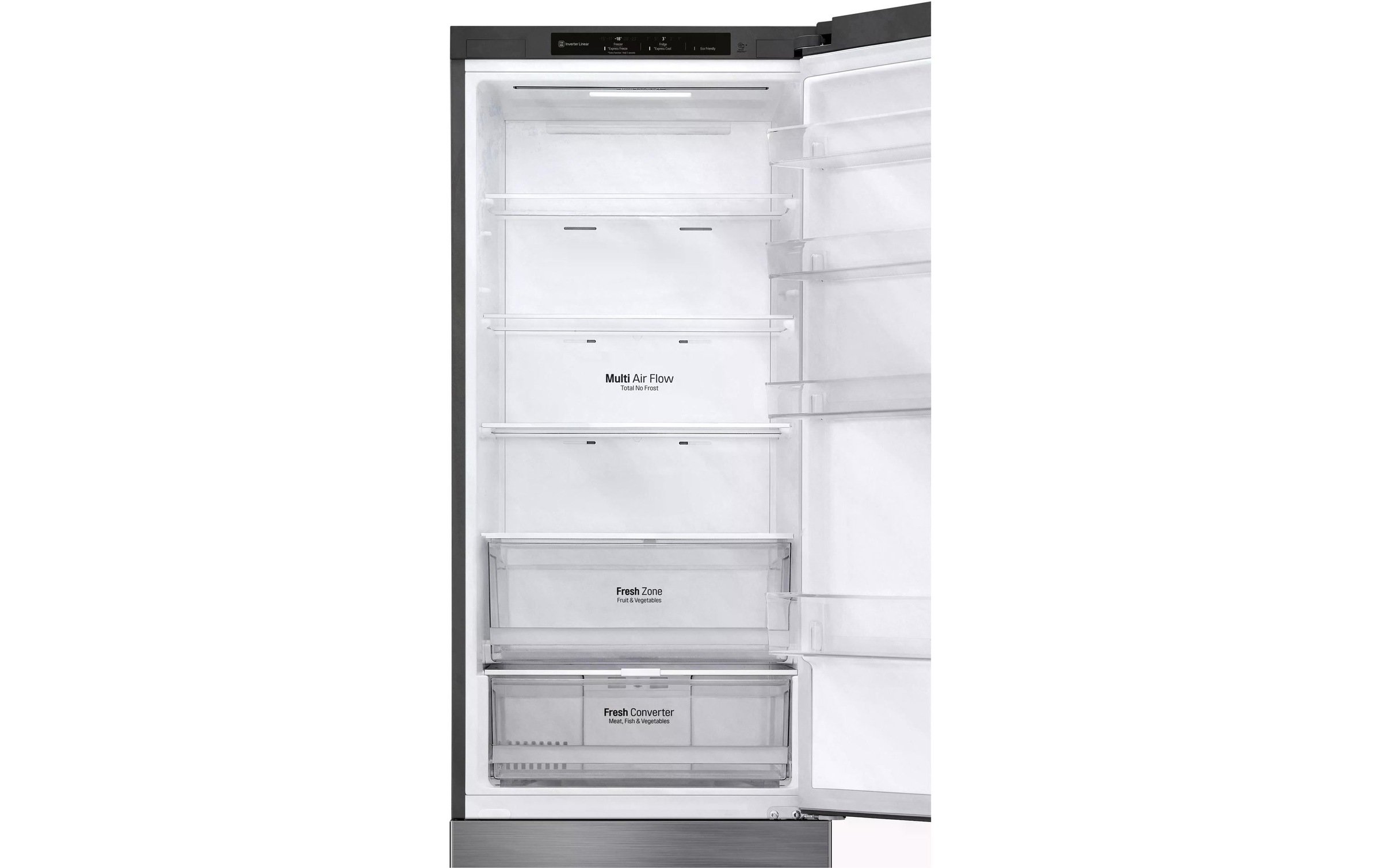 LG Kühl-/Gefrierkombination »GBP62PZNAC« 203 cm hoch 59,5 cm breit