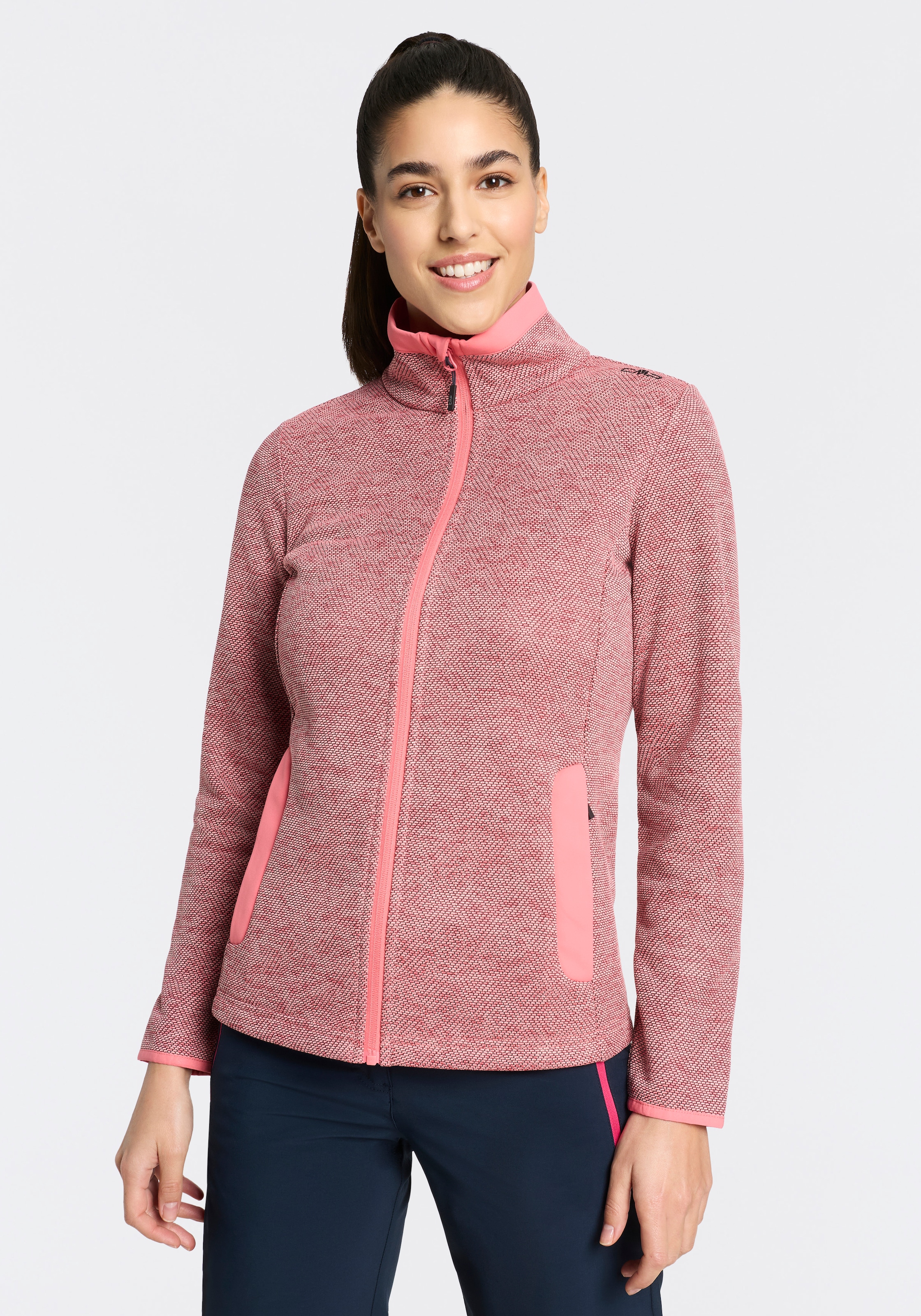 Image of CMP Strickfleecejacke Strickfleece-Ausführung, atmungsaktiv, schnell tocknend