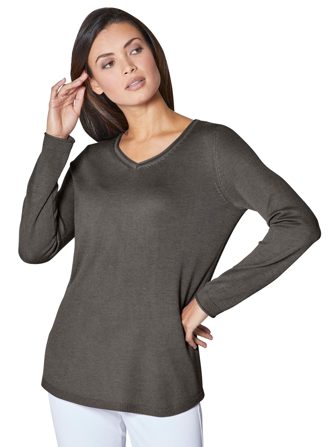 Image of CREATION L PREMIUM Strickpullover »Seiden-Kaschmir-Pullover« bei Ackermann Versand Schweiz