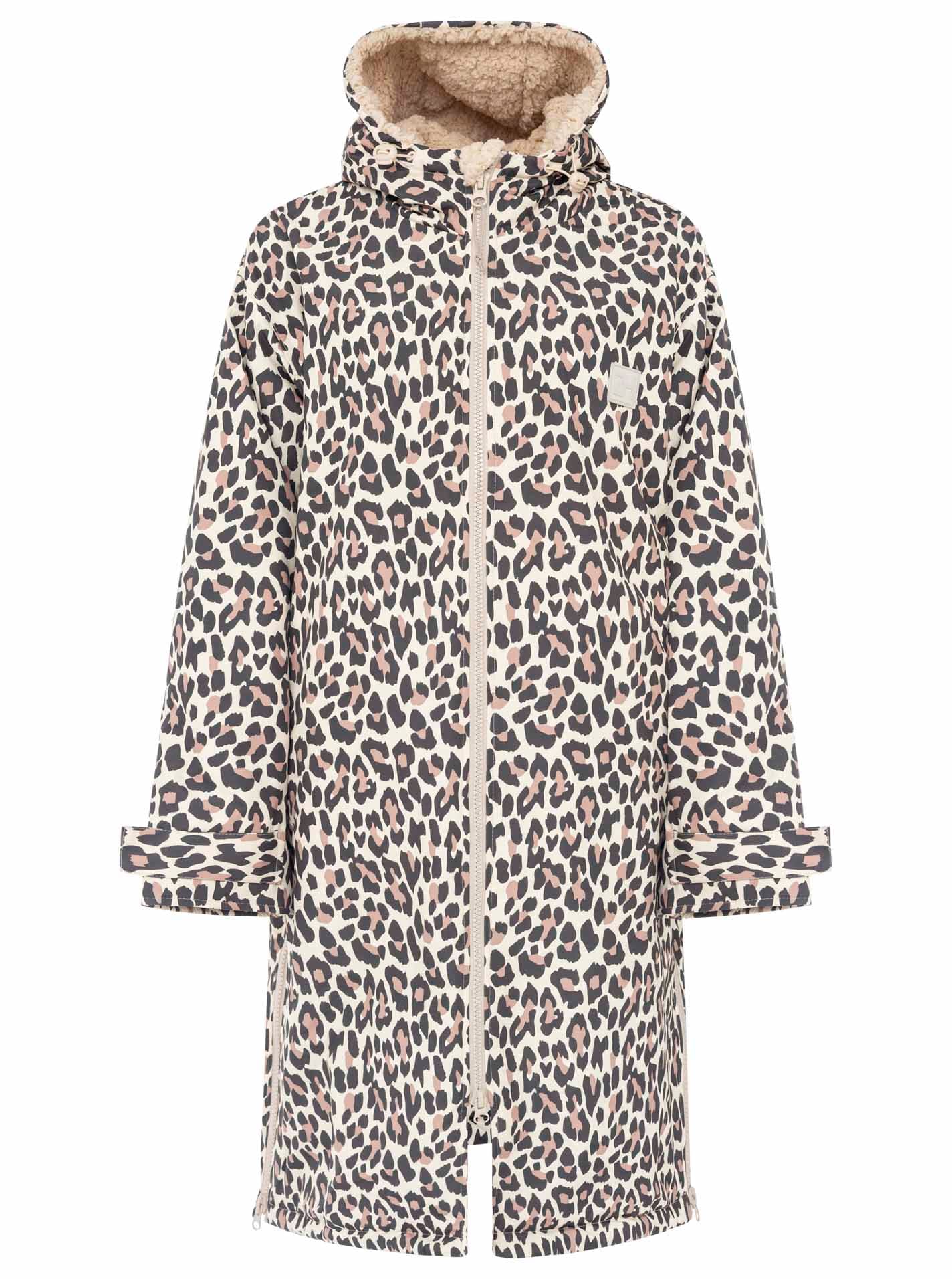 Zwillingsherz Kurzmantel »"Oversize Windjacke ZH"« seitliche Taschen, Kapuze, Reissverschluss, Teddy Futter, Oversized