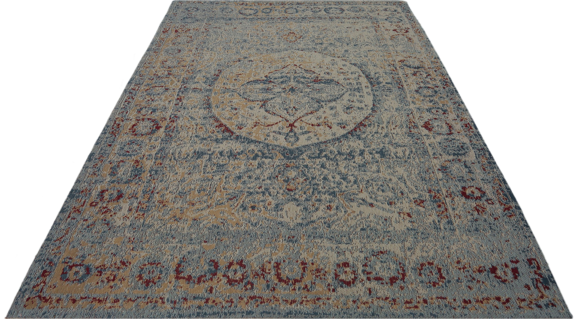 Image of Home affaire Teppich »Rieke«, rechteckig, 10 mm Höhe, Orient-Dekor, mit Bordüre, flacher Teppich, ideal im Wohnzimmer & Esszimmer bei Ackermann Versand Schweiz