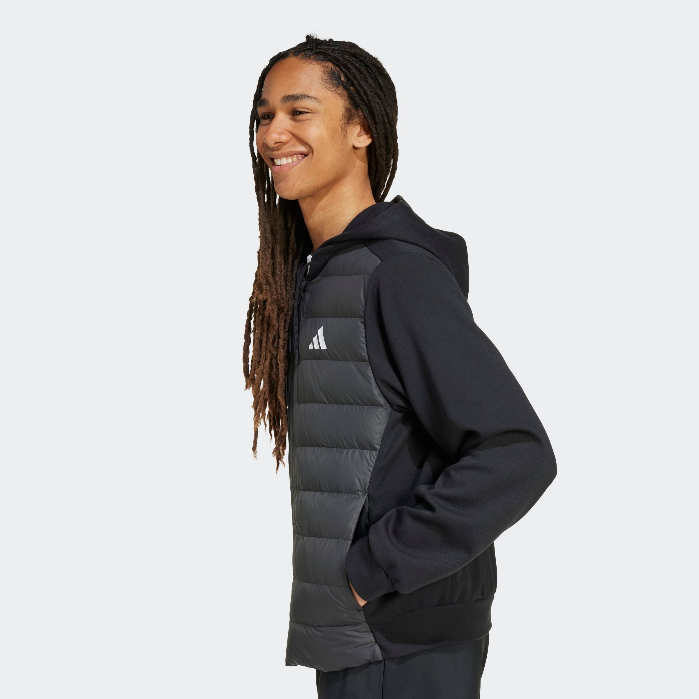 adidas Sportswear Outdoorjacke »ESSENTIALS CLIMAWARM LEICHTE MIT KAPUZE«