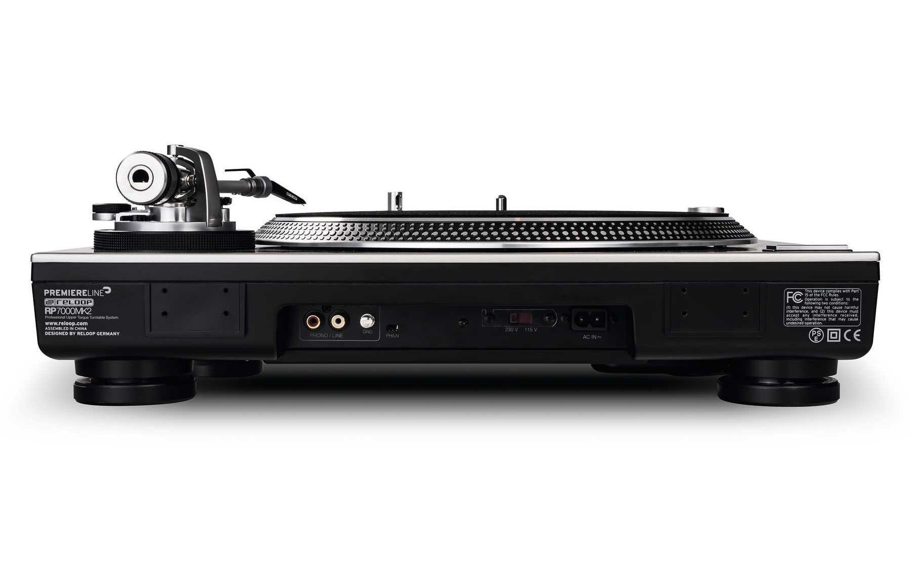 Reloop® Plattenspieler »RP-7000 MKII Silberfarben«