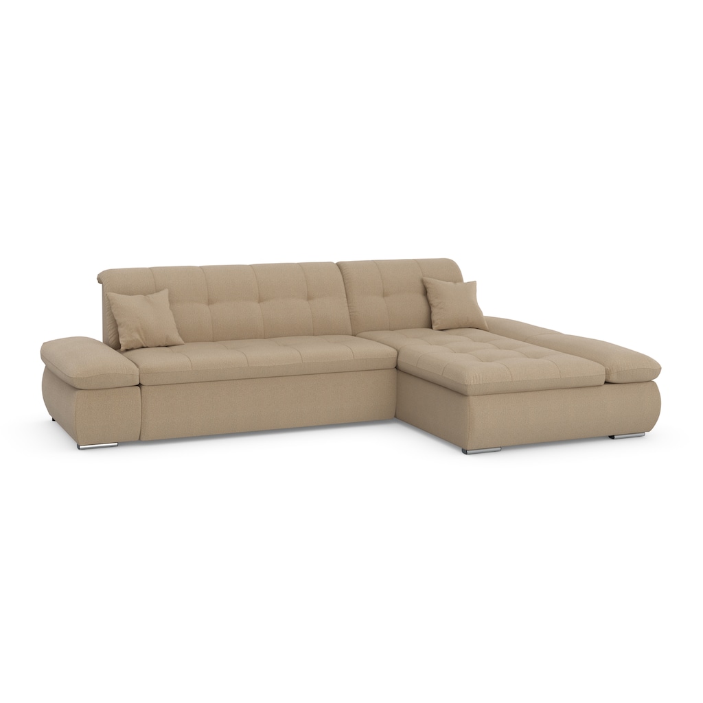 DOMO collection Ecksofa »Moric Schlafsofa B/T/H 300/172/80 cm, viele Bezugsarten, auch in Cord«