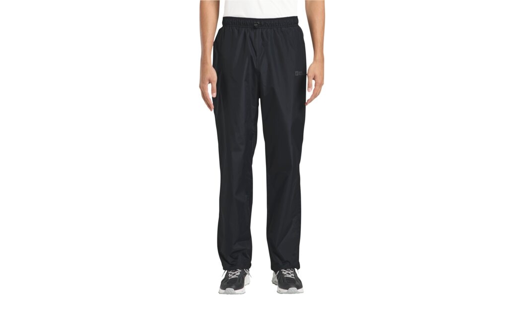 Image of Jack Wolfskin Regenhose "RAINY DAY PANTS" mit Packsack, aus Polyamid und Polyester, leichtes Ripstop-Material