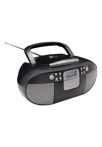 Digitalradio (DAB+) »Boombox SCD7800 Schwarz«, (Digitalradio (DAB+)-FM-Tuner)
